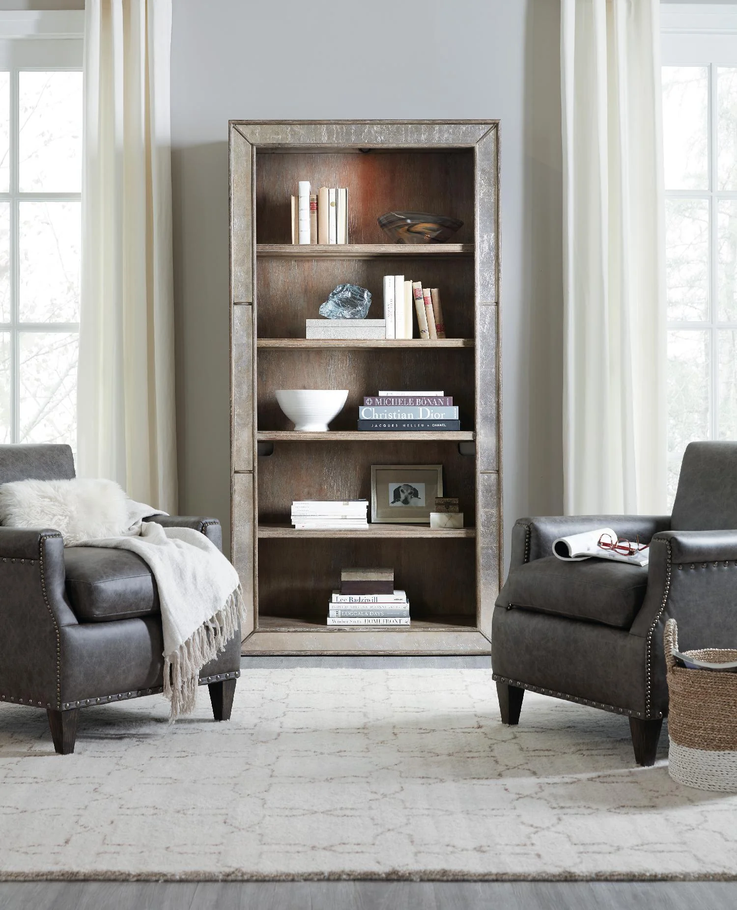 Rustic Glam Bookcase - Frankwebs
