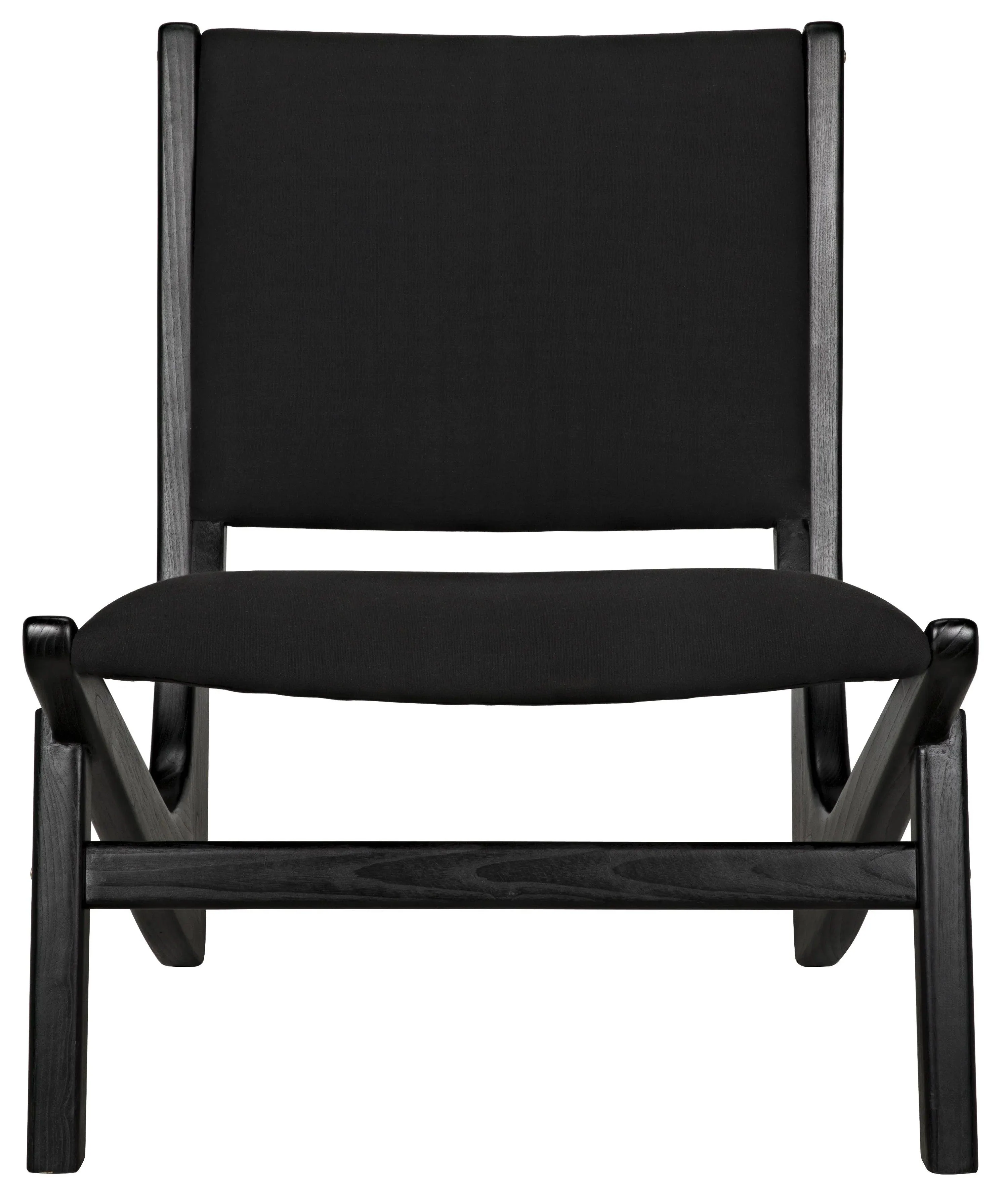 Boomerang Chair, Charcoal Black - Frankwebs