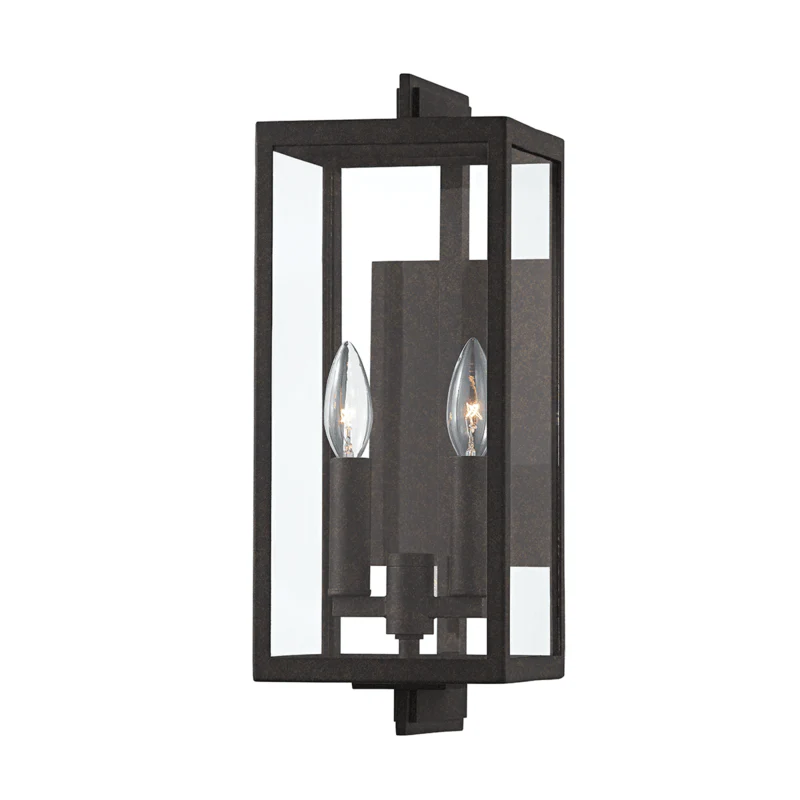 NICO 2 LIGHT EXTERIOR WALL SCONCE - Frankwebs