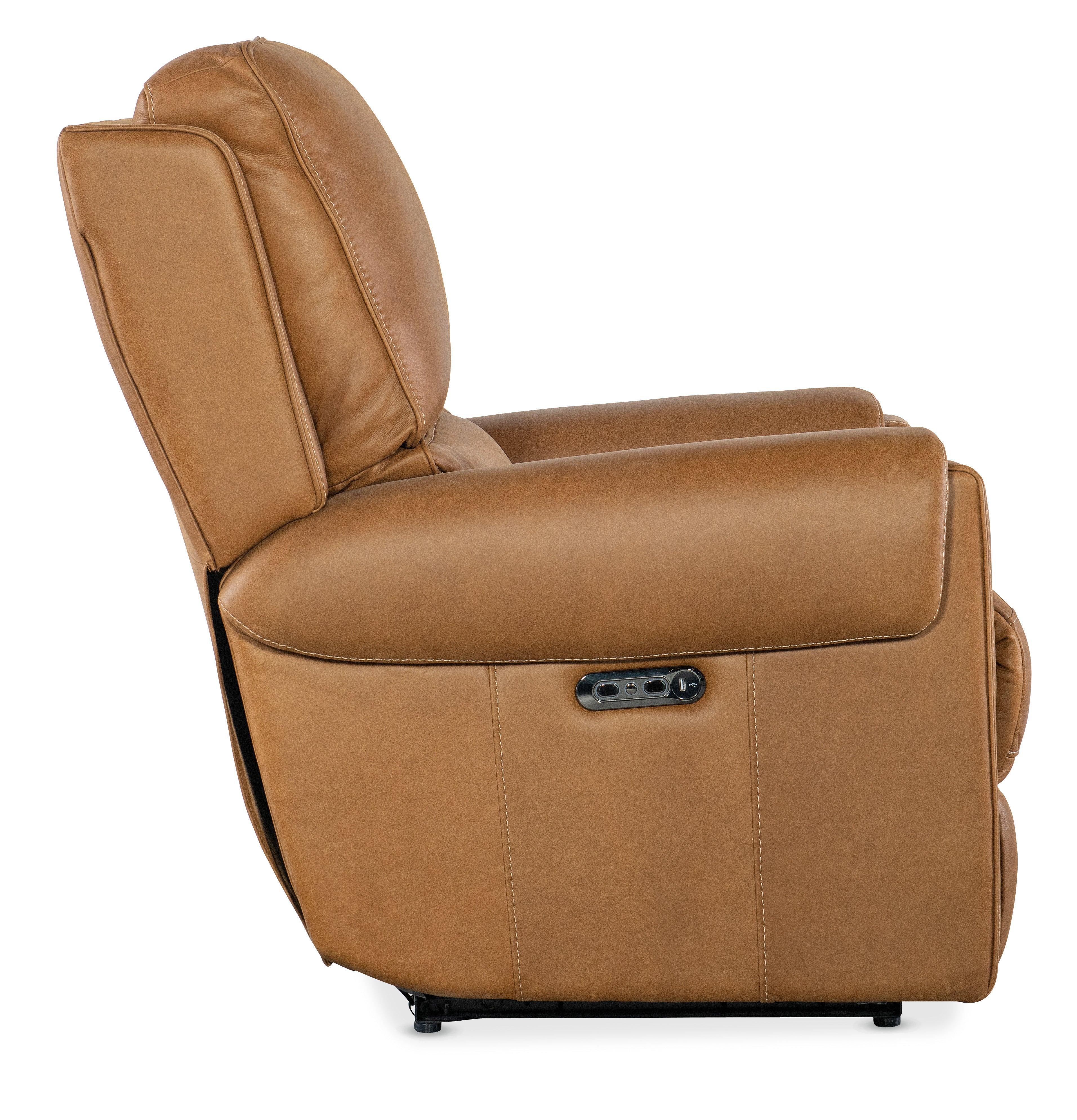 Somers Power Recliner w/Power Headrest - Frankwebs