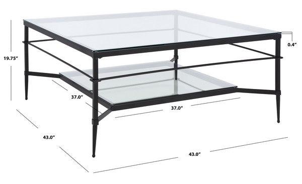 MIEKA GLASS COCKTAIL TABLE - Frankwebs