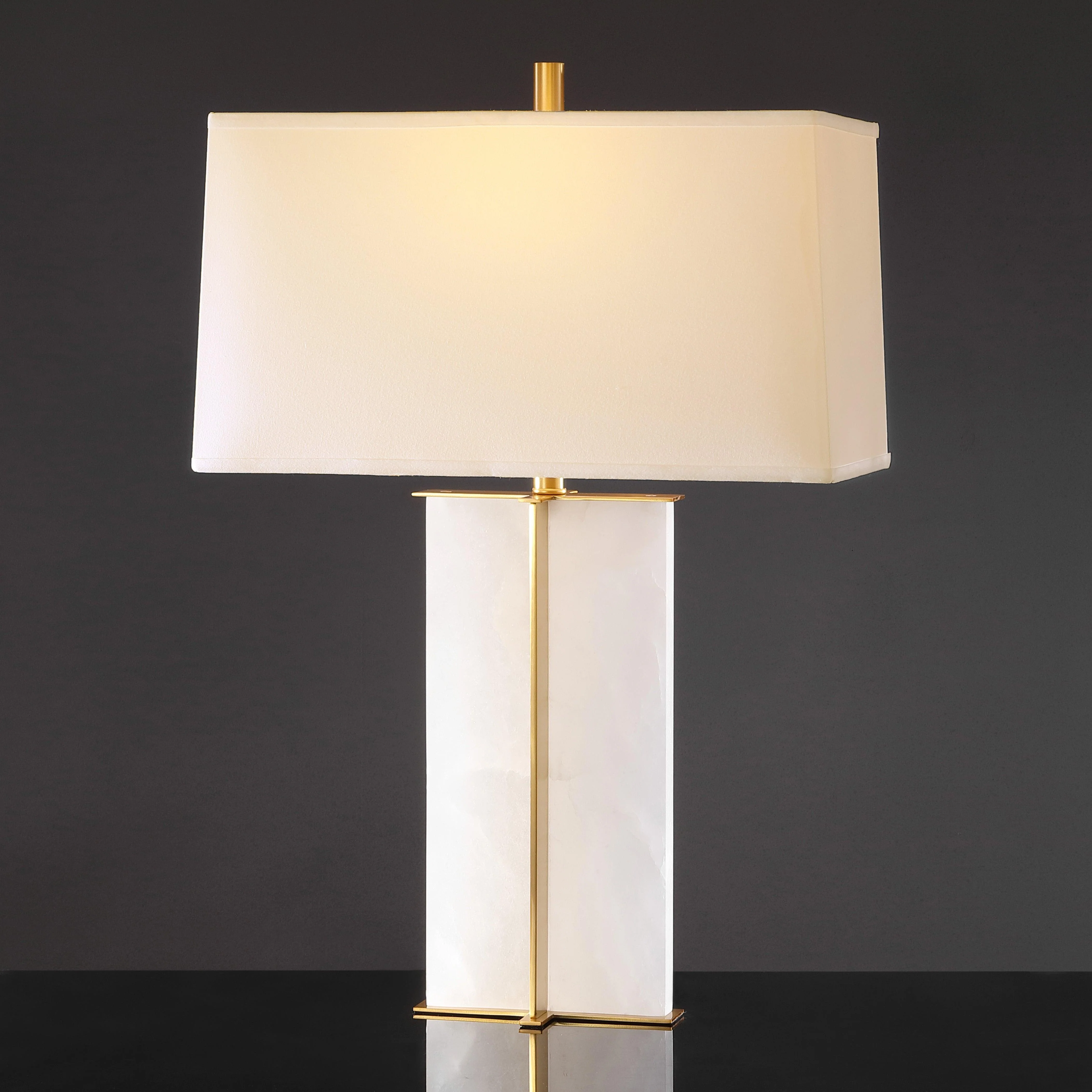 NATALEE MARBLE TABLE LAMP - Frankwebs