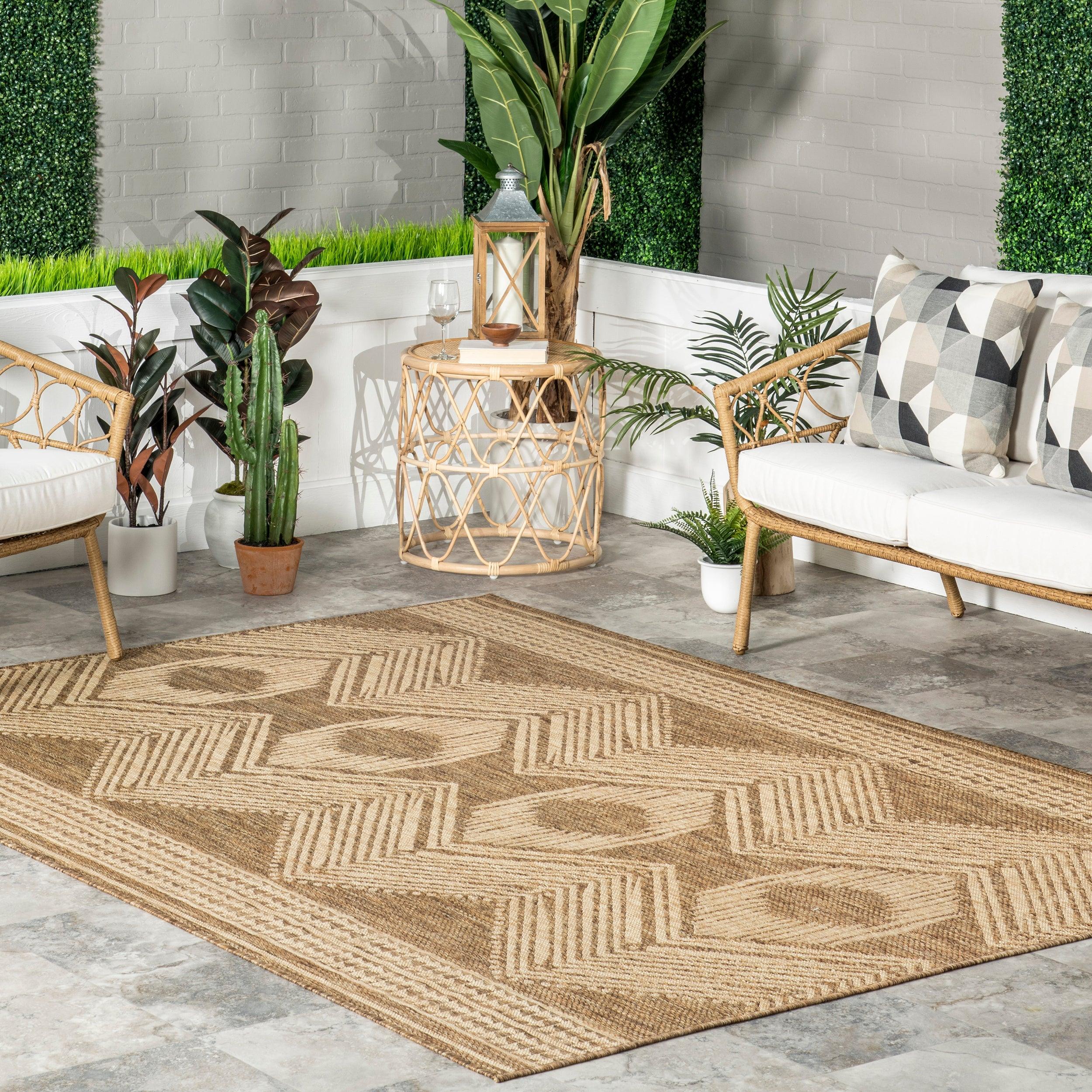 Ranya Tribal Indoor/Outdoor Area Rug - Frankwebs