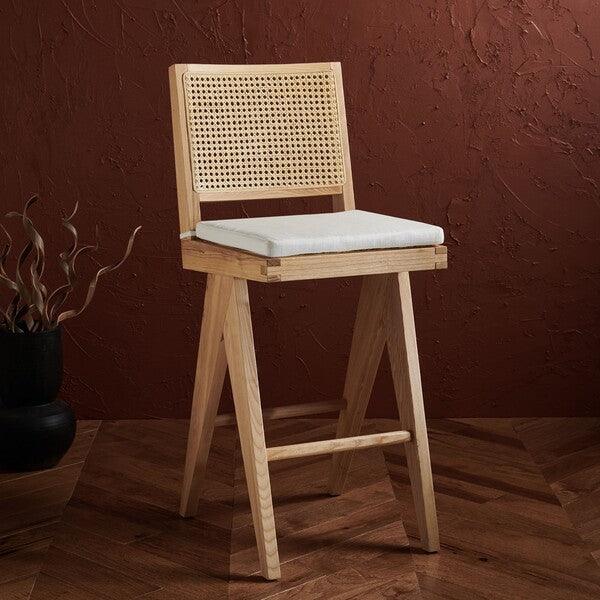 COLETTE RATTAN BARSTOOL - Frankwebs