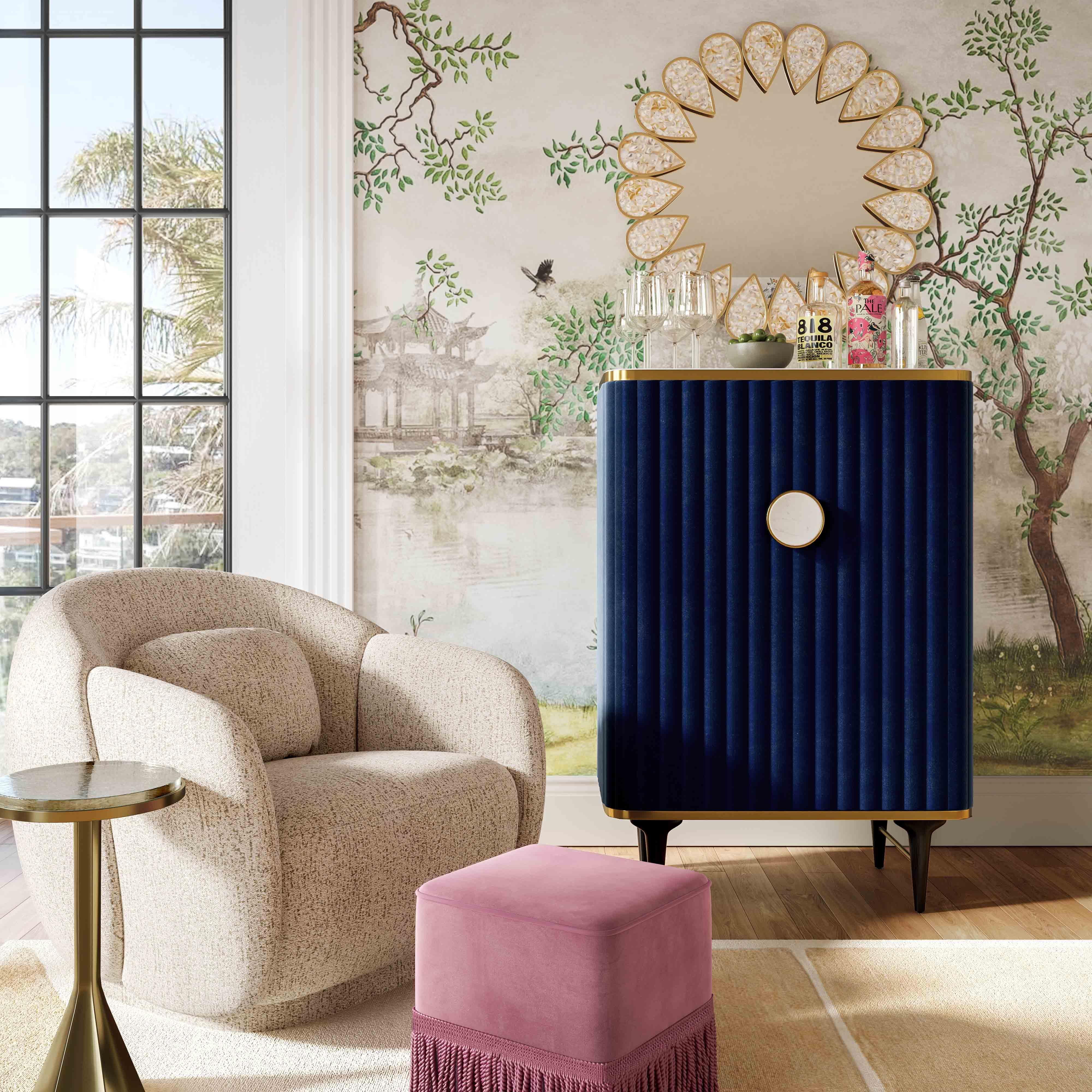 Gabrielle Round Side Table - Frankwebs