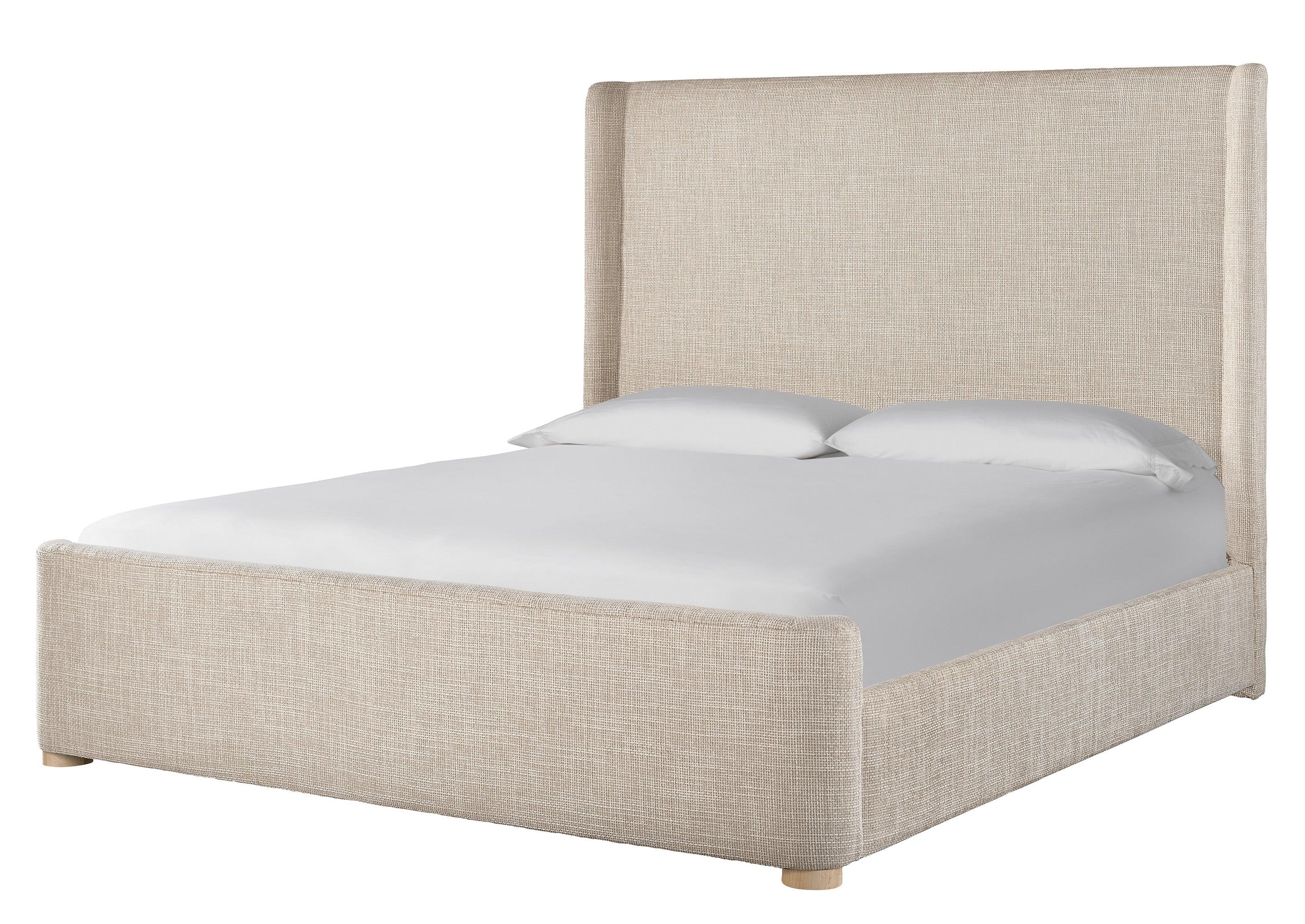 Modern Nomad Upholstered Shelter Bed - Frankwebs