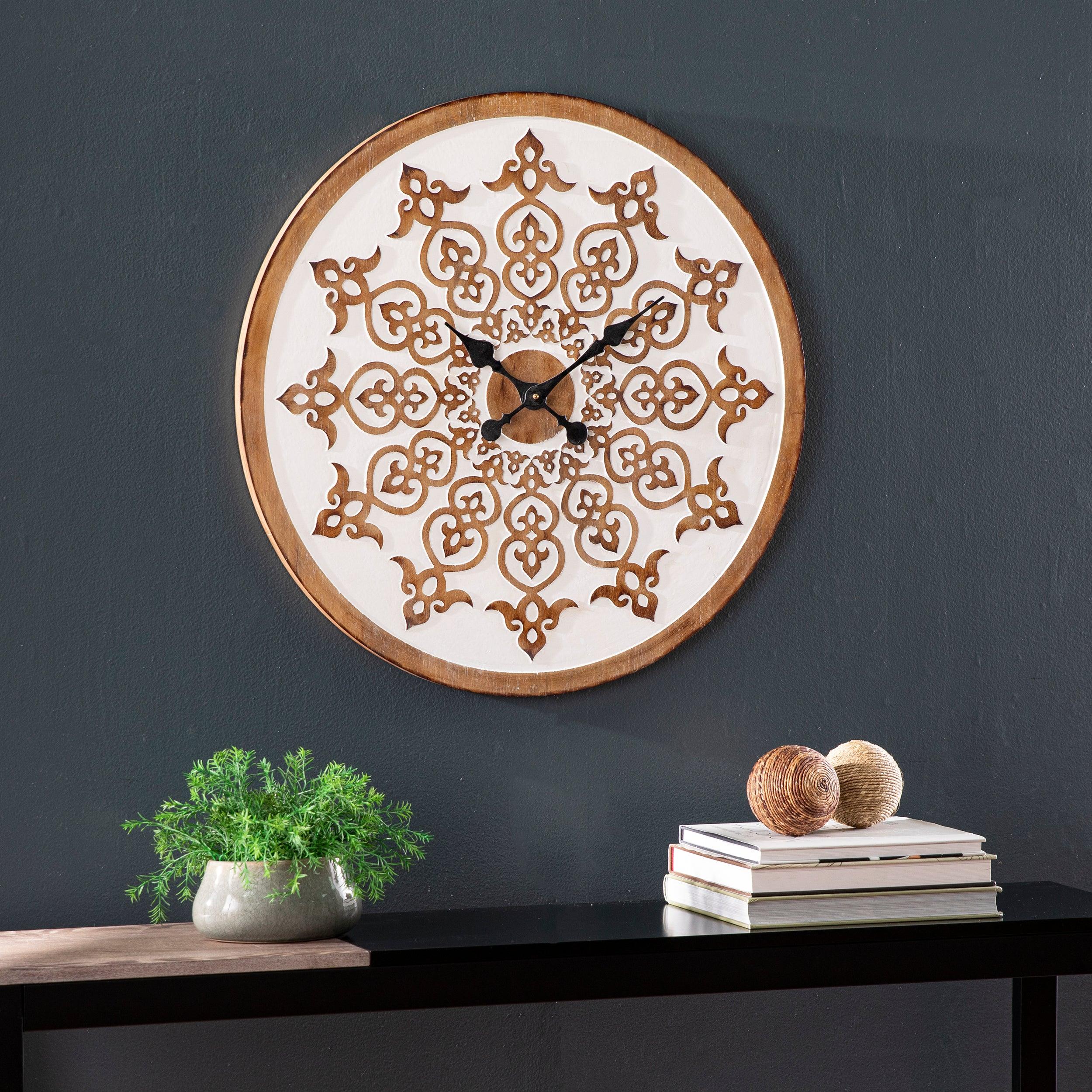 Moravelle Round Wall Clock - Frankwebs