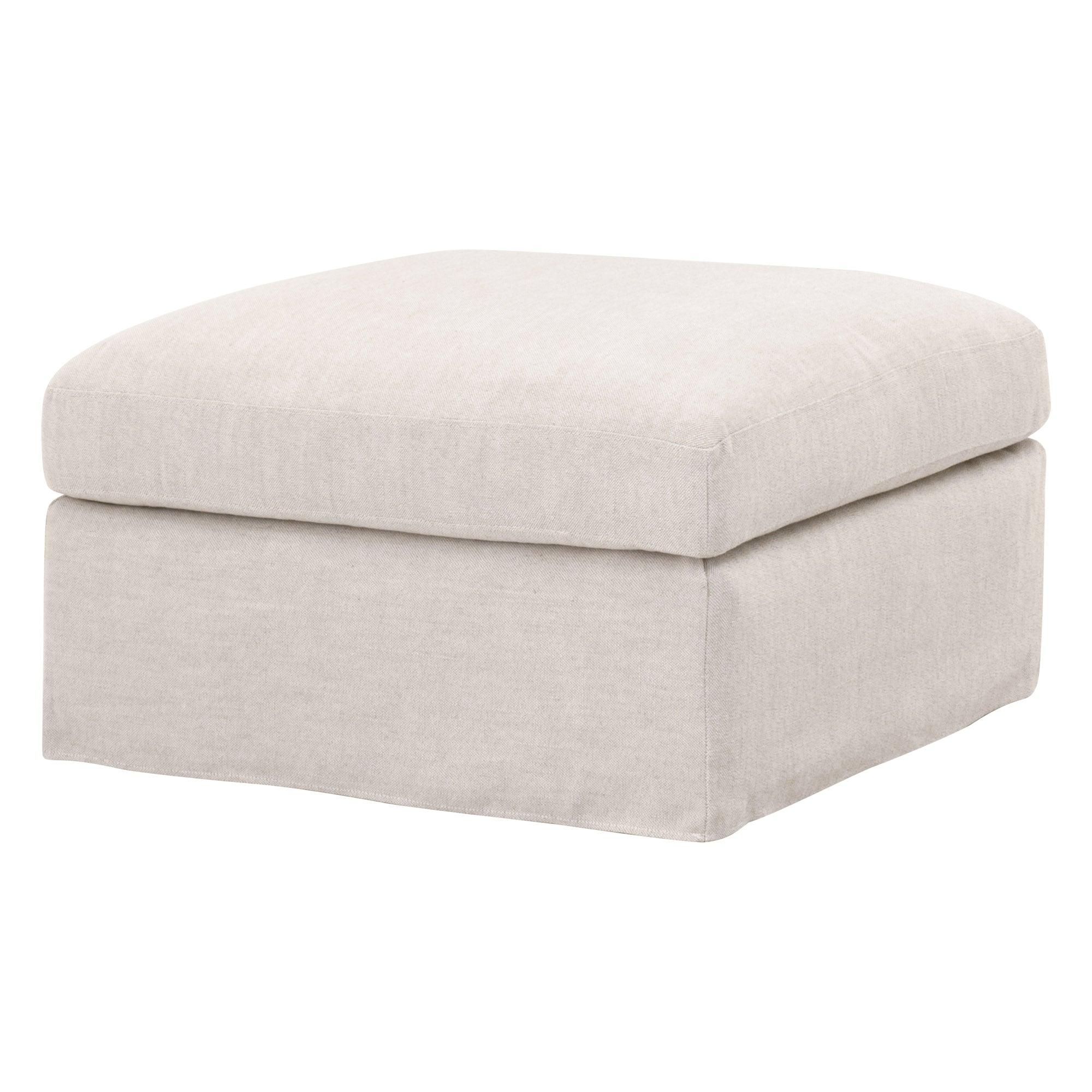 Lena Modular Slipcover Ottoman - Frankwebs