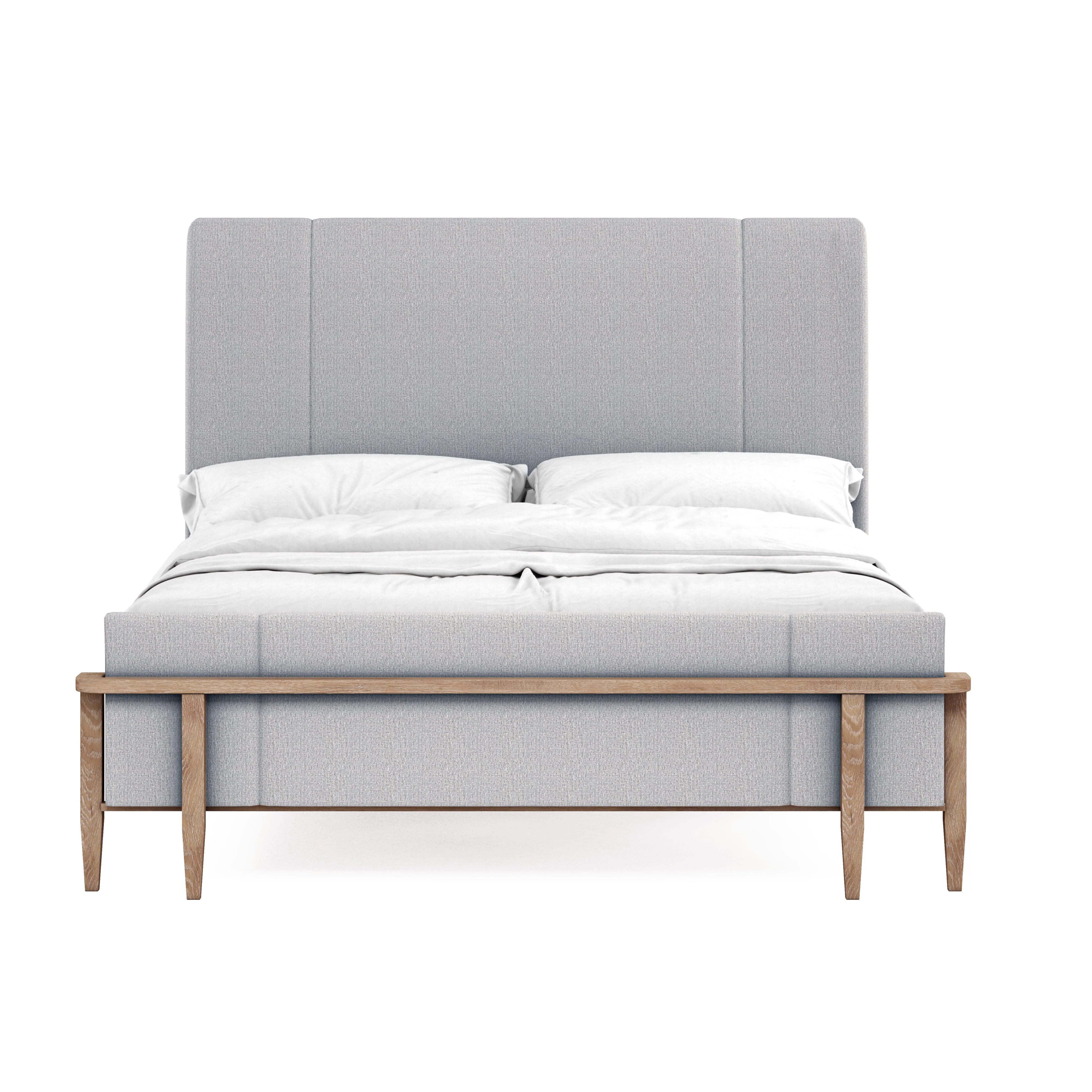 Post Upholstered Panel Bed - Frankwebs