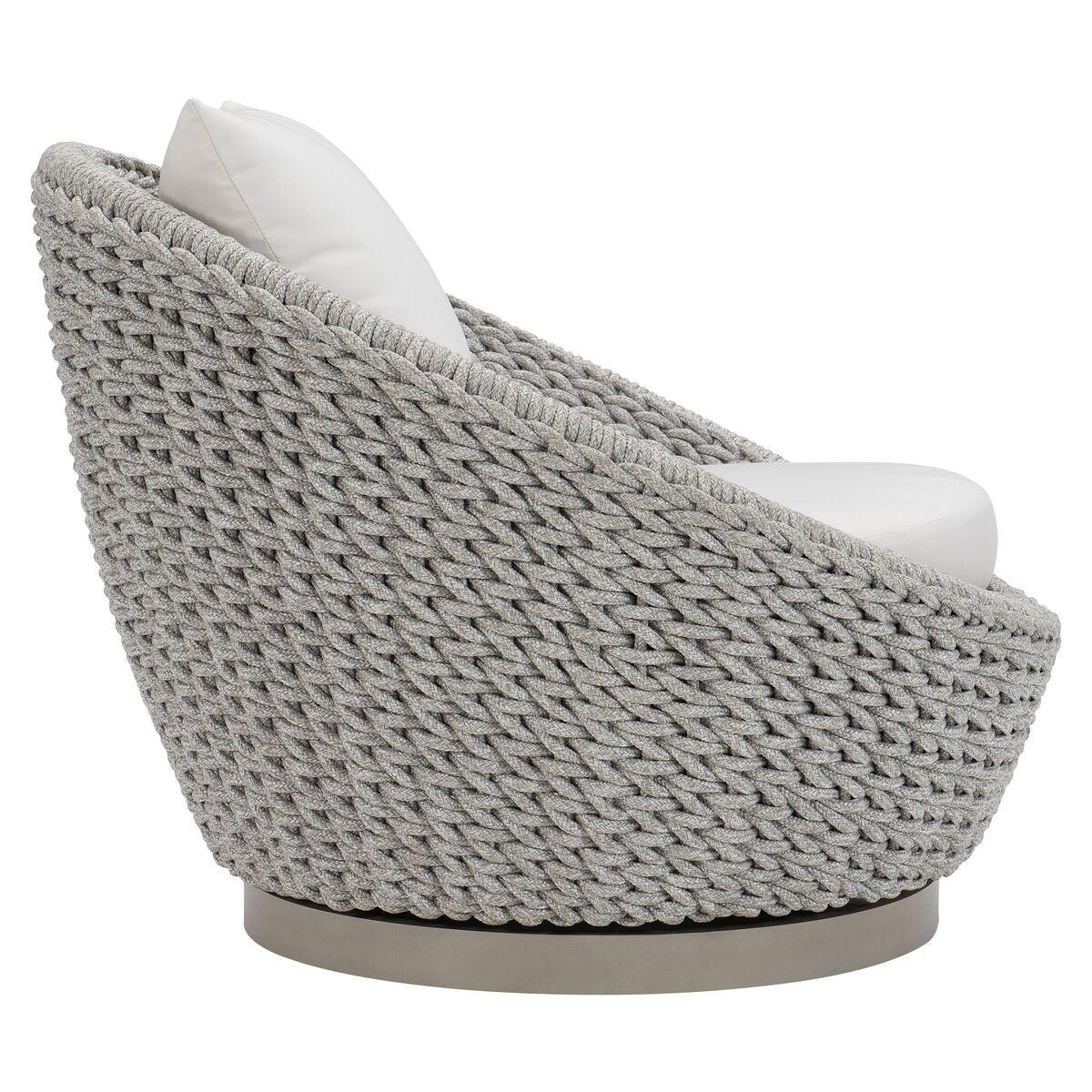 SAVAII SWIVEL CHAIR ROPE WEAVE - Frankwebs