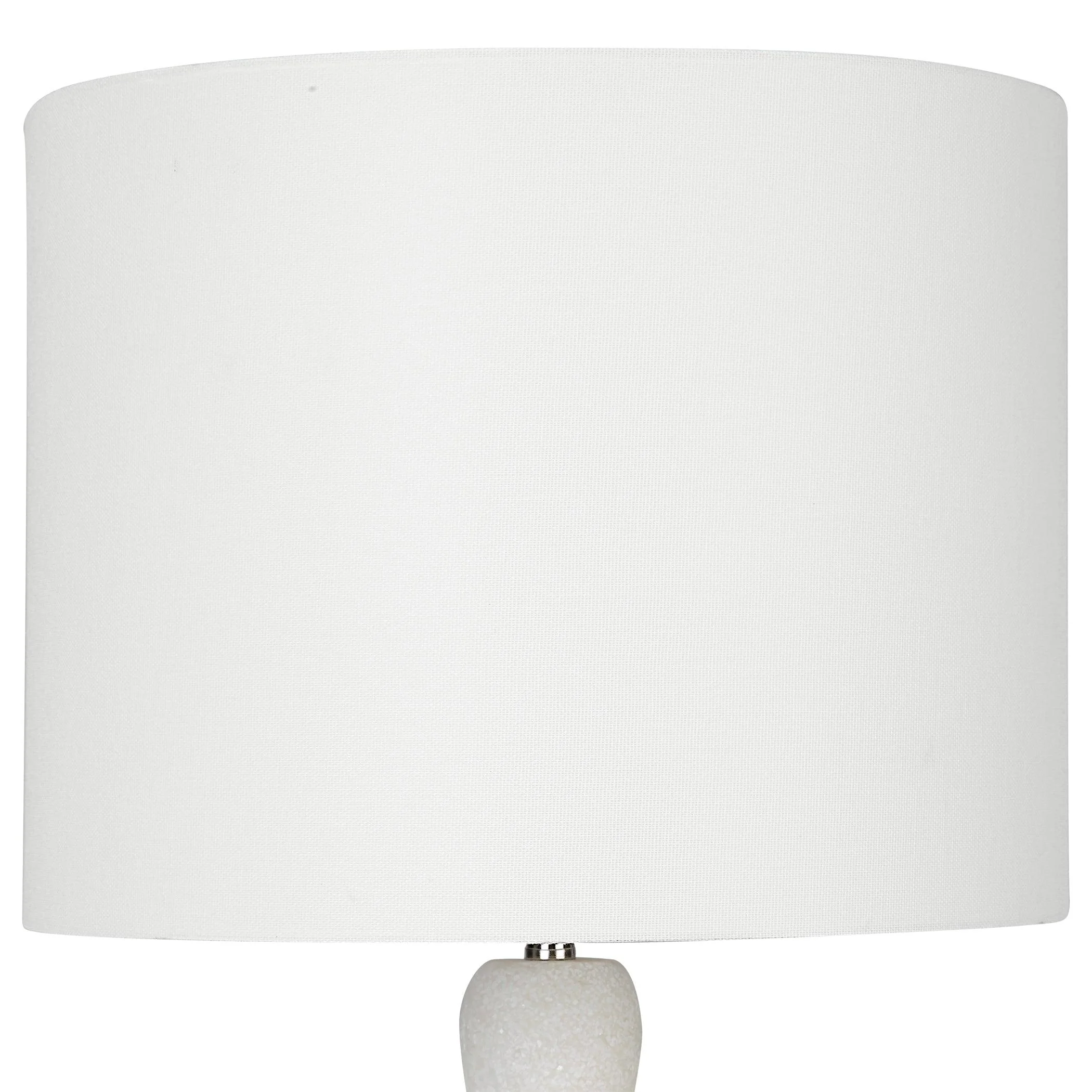 INVERSE WHITE MARBLE TABLE LAMP - Frankwebs