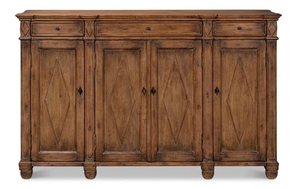 Diamond Wall Sideboard - Brown - Frankwebs