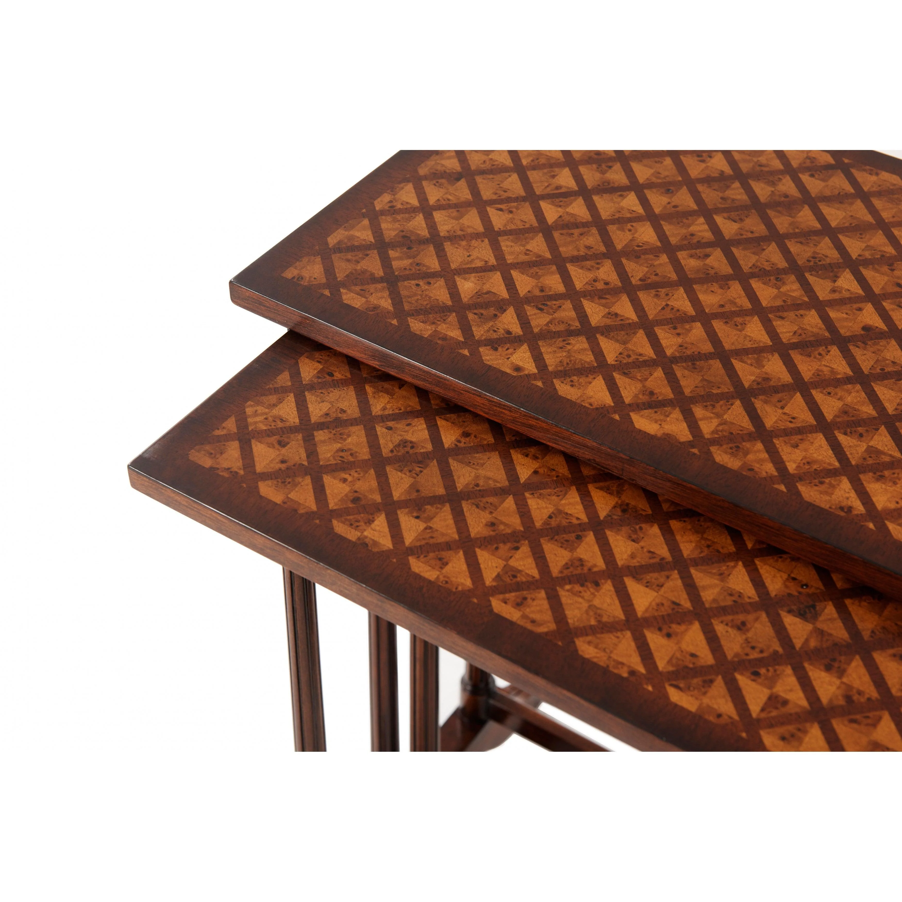 Parquetry Nest of Table - Frankwebs