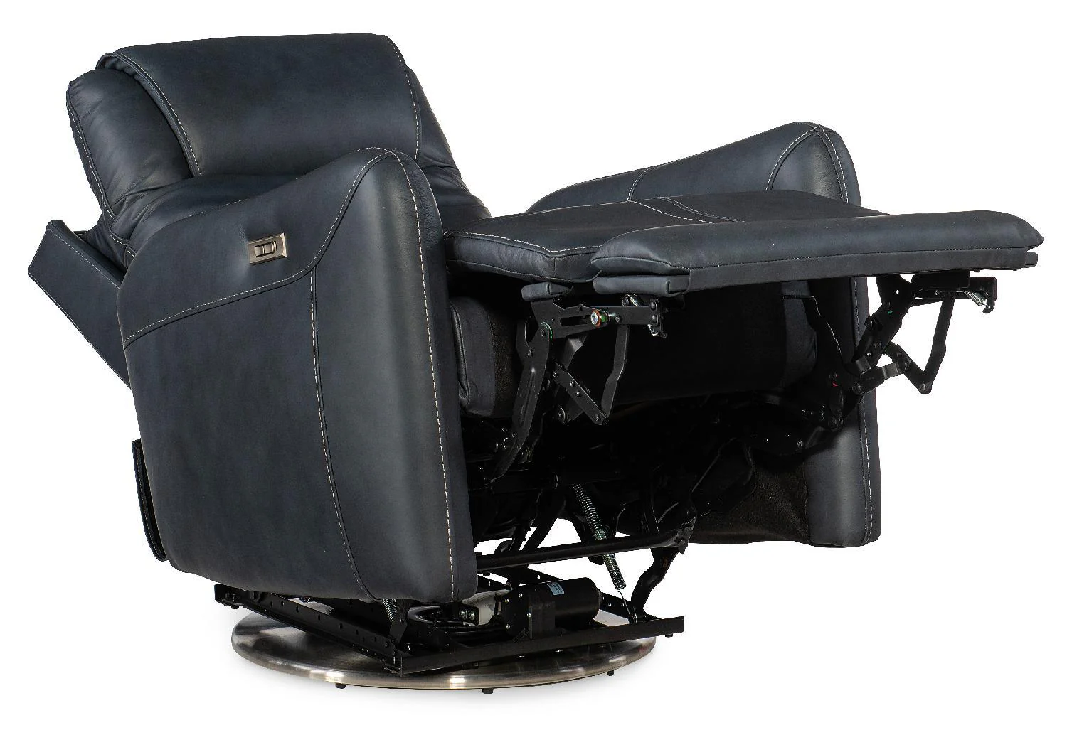 Steffen Swivel Power Recliner with Power Headrest - Frankwebs