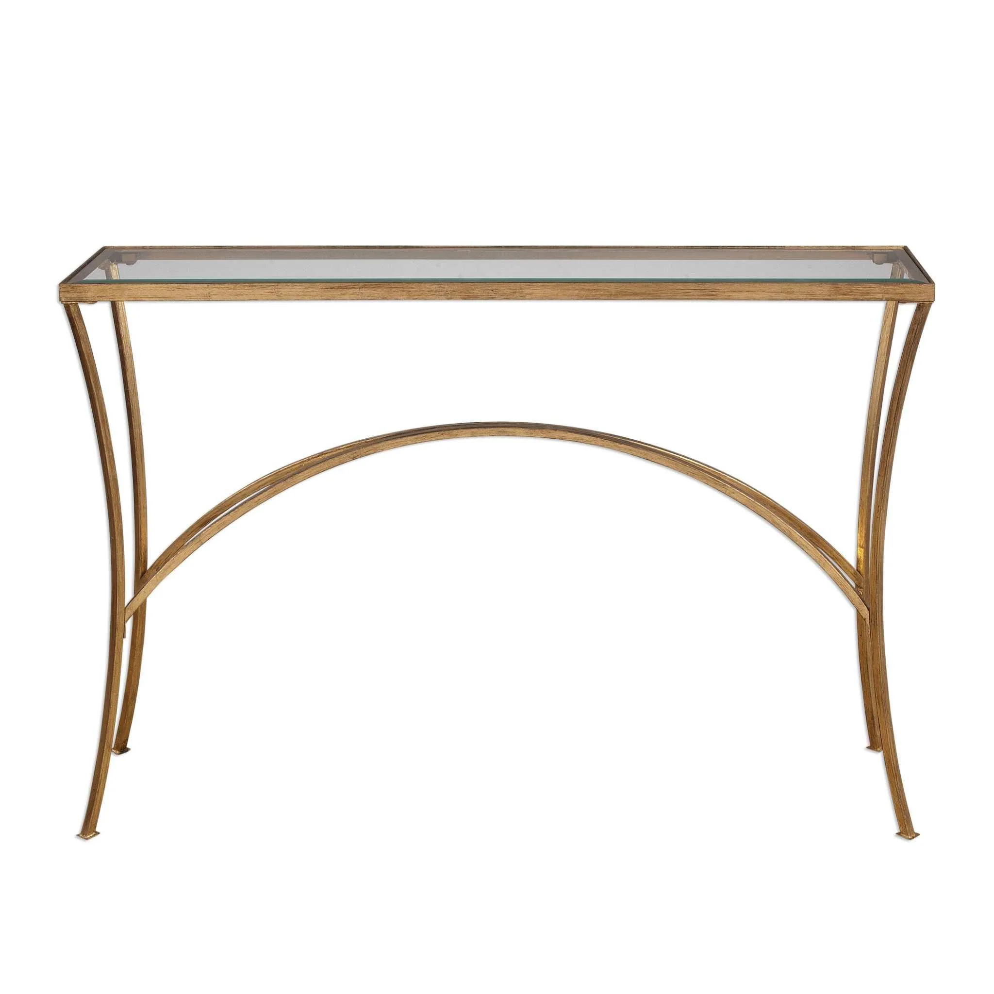 ALAYNA GOLD CONSOLE TABLE - Frankwebs