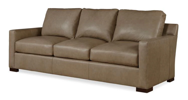 Century Leather Stocked Reynolds Sofa - Frankwebs