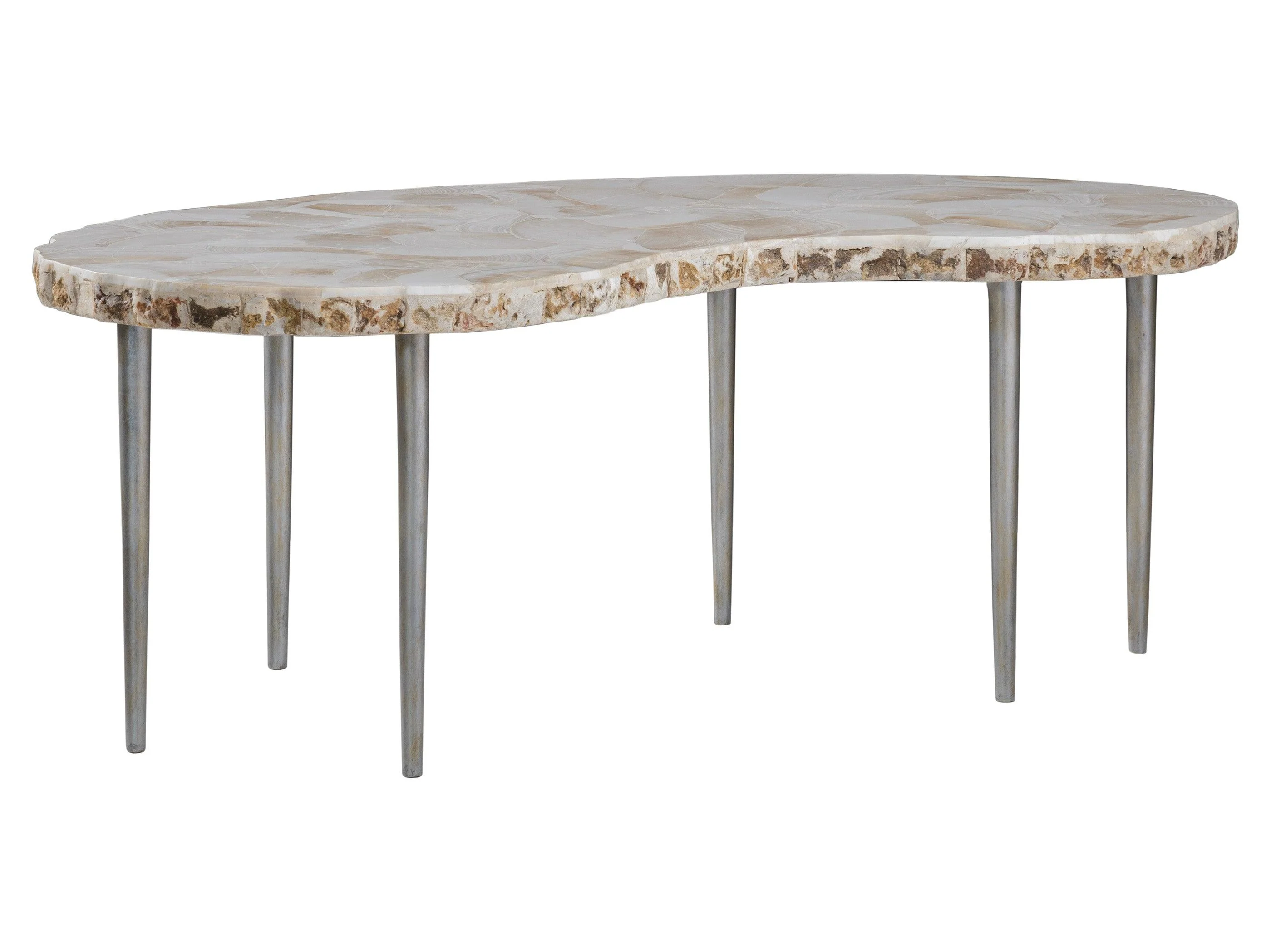 Signature Designs Seamount Kidney Cocktail Table - Frankwebs