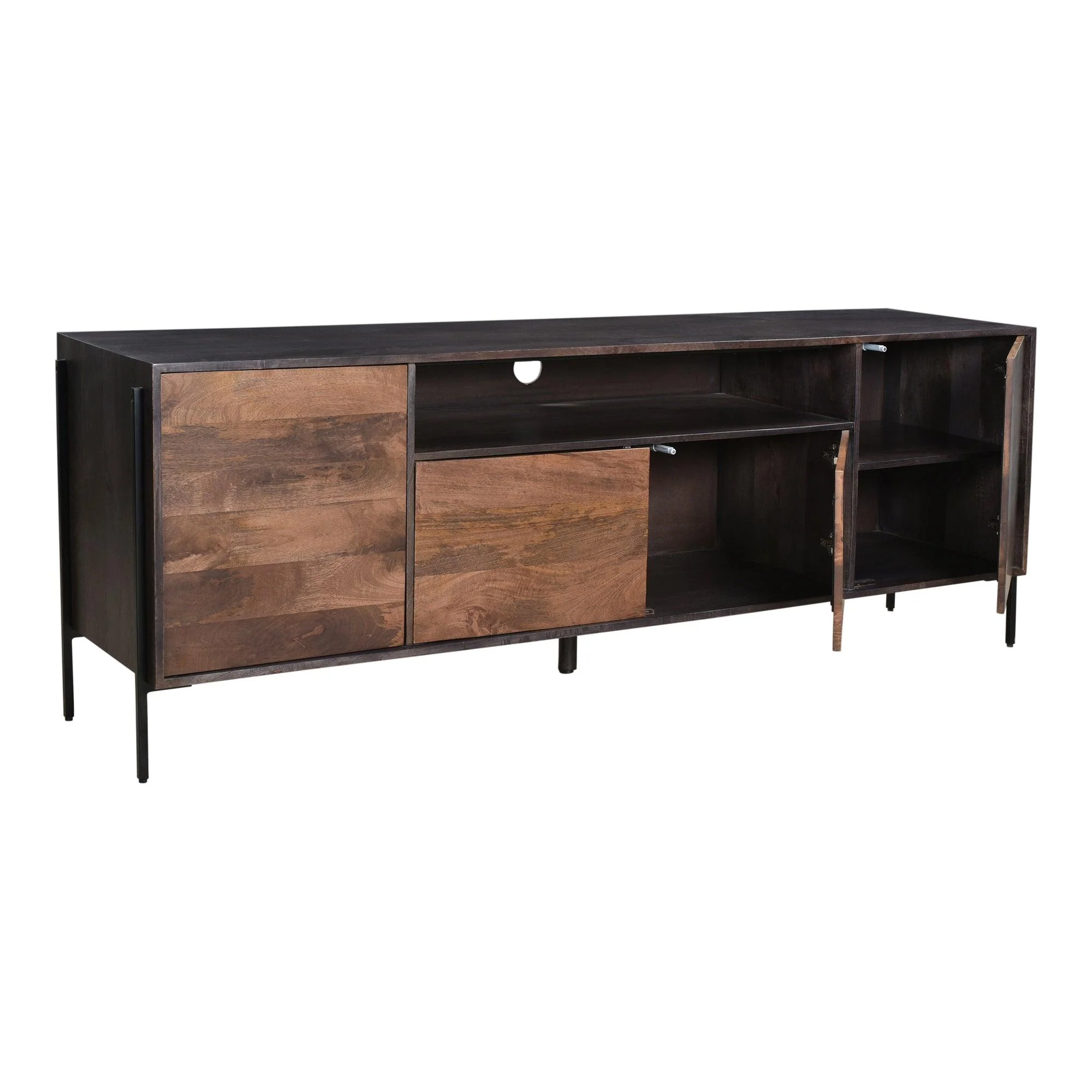 Tobin Entertainment Unit Brown - Frankwebs