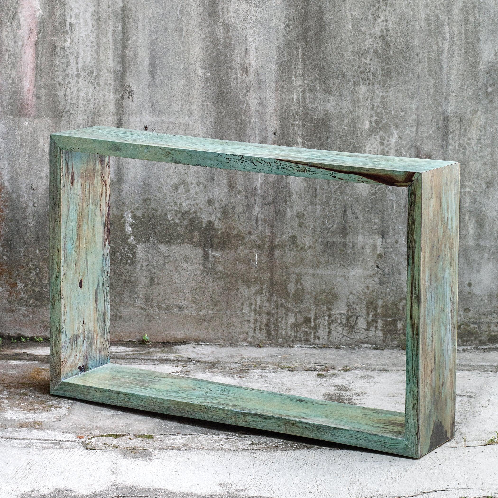 TEO WOODEN CONSOLE TABLE - Frankwebs
