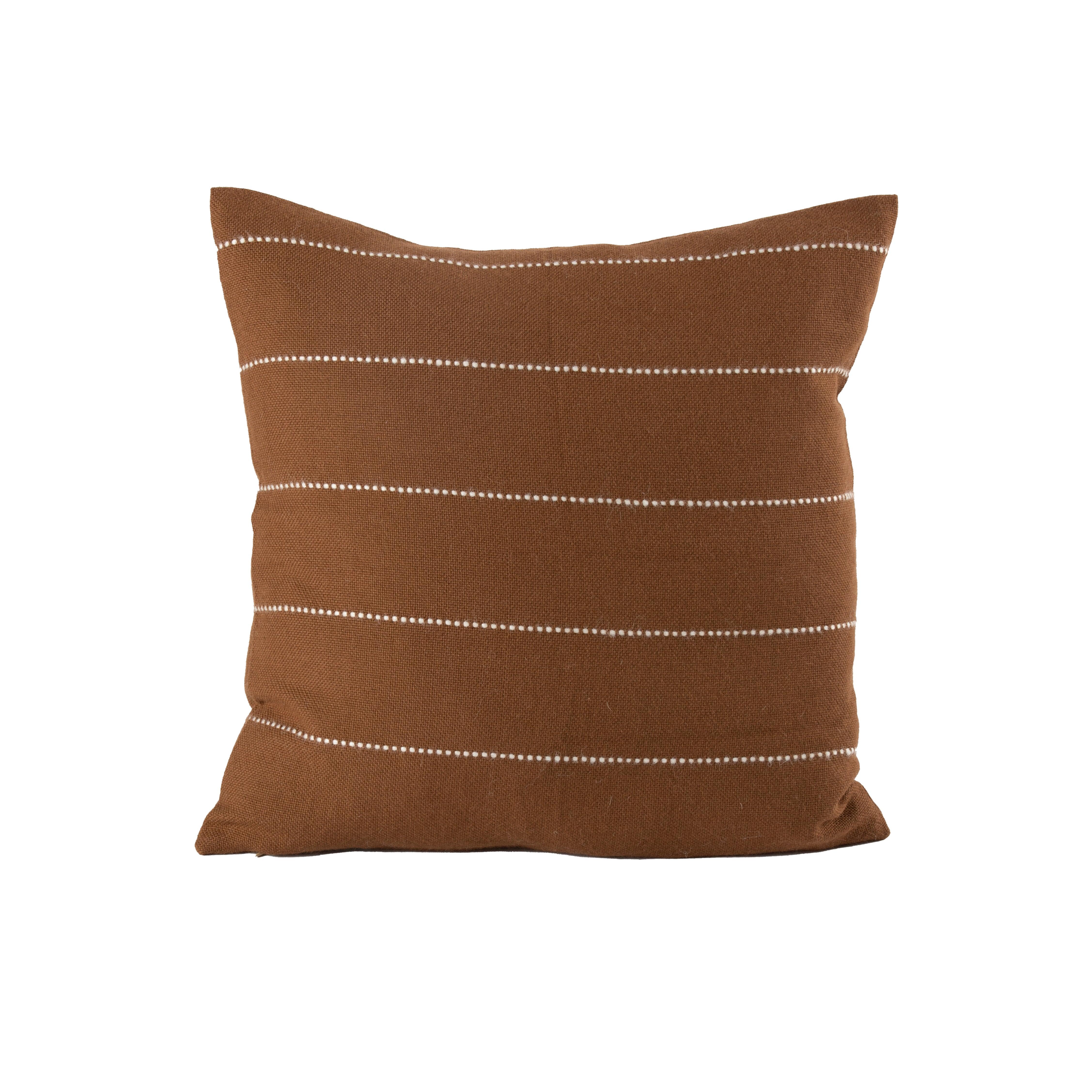 Theo 100% Handwoven Baby Alpaca Square Pillow - Frankwebs