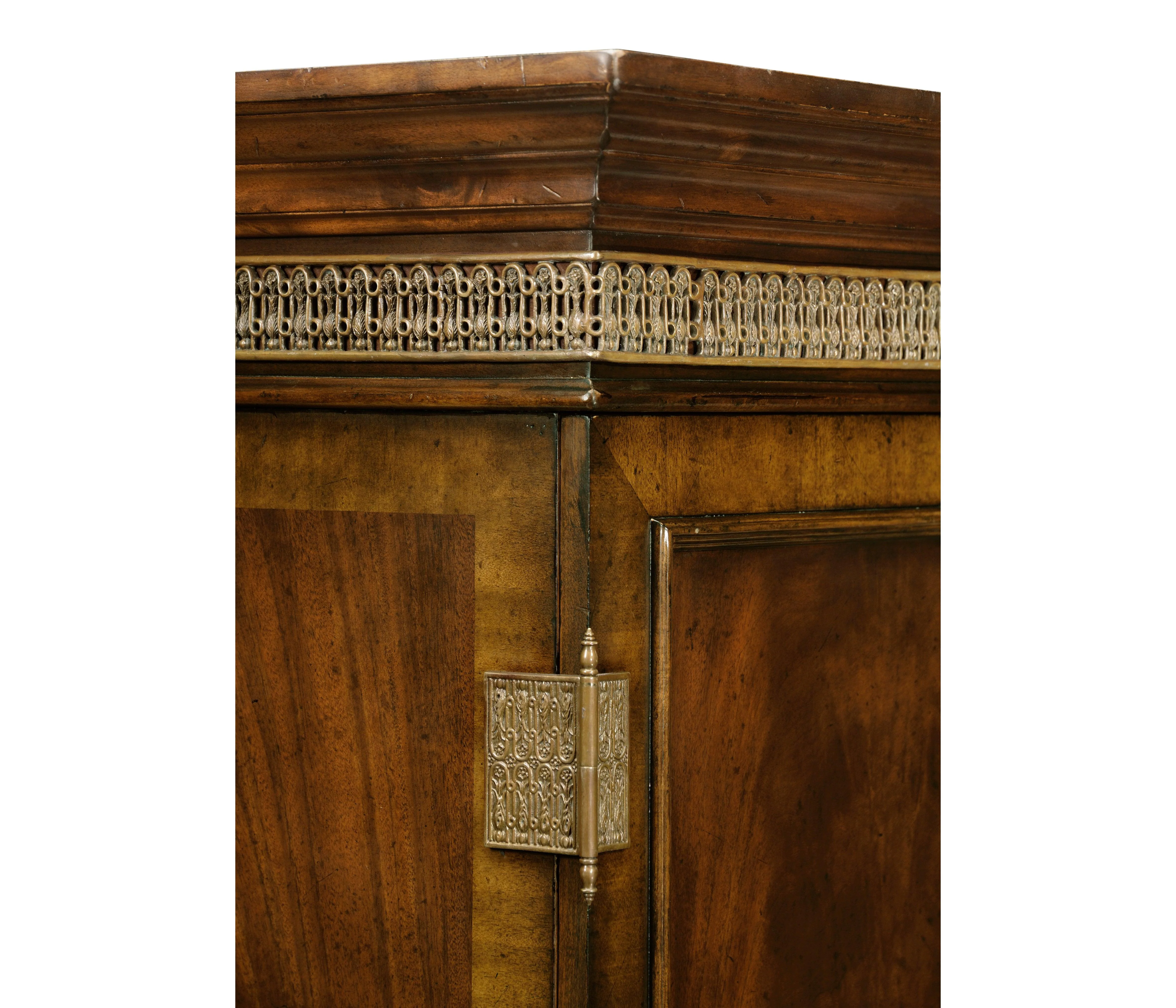 Country Farmhouse Gentleman's Mahogany Wardrobe - Frankwebs