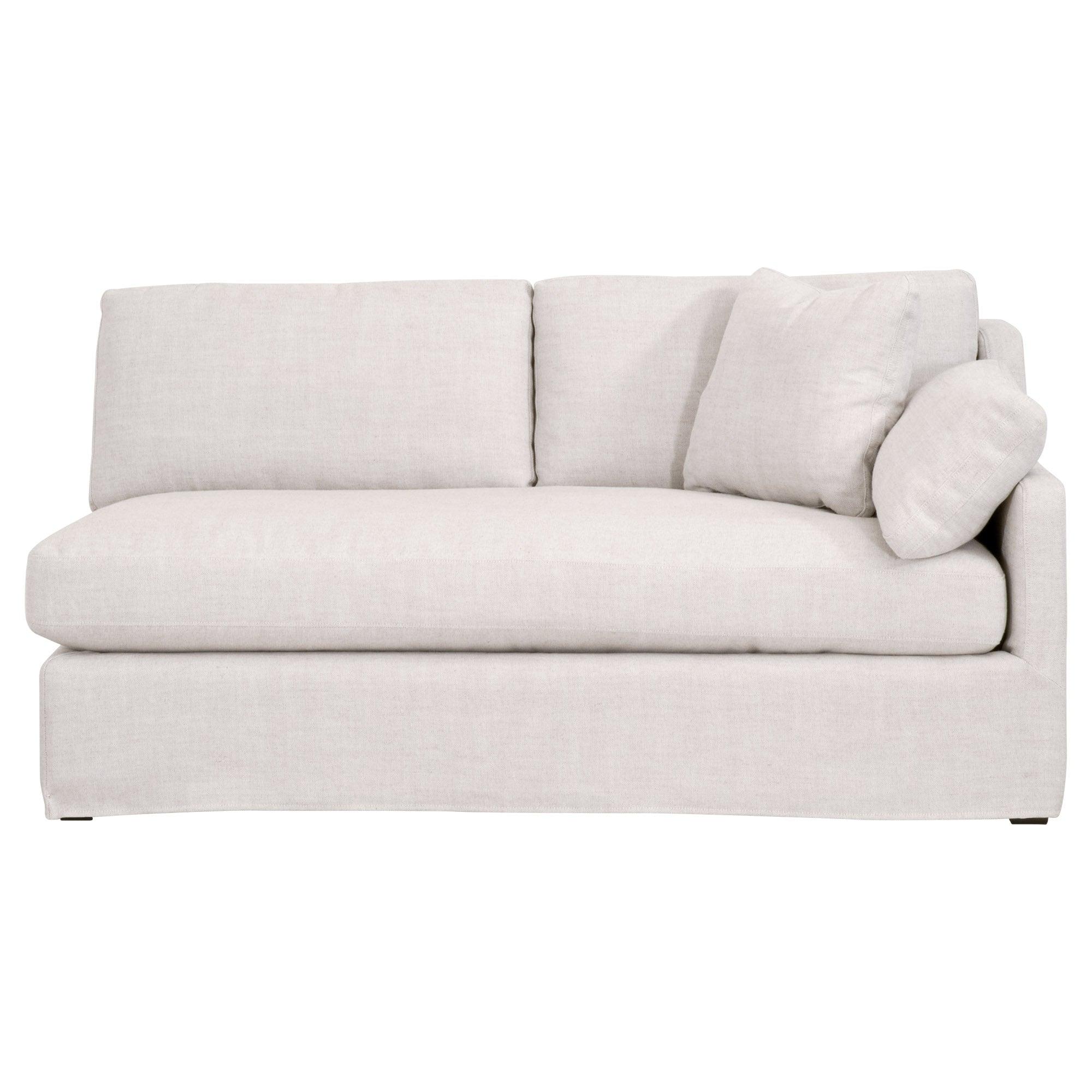 Lena Modular Slipcover 2-Seat Right Slope Arm Sofa - Frankwebs