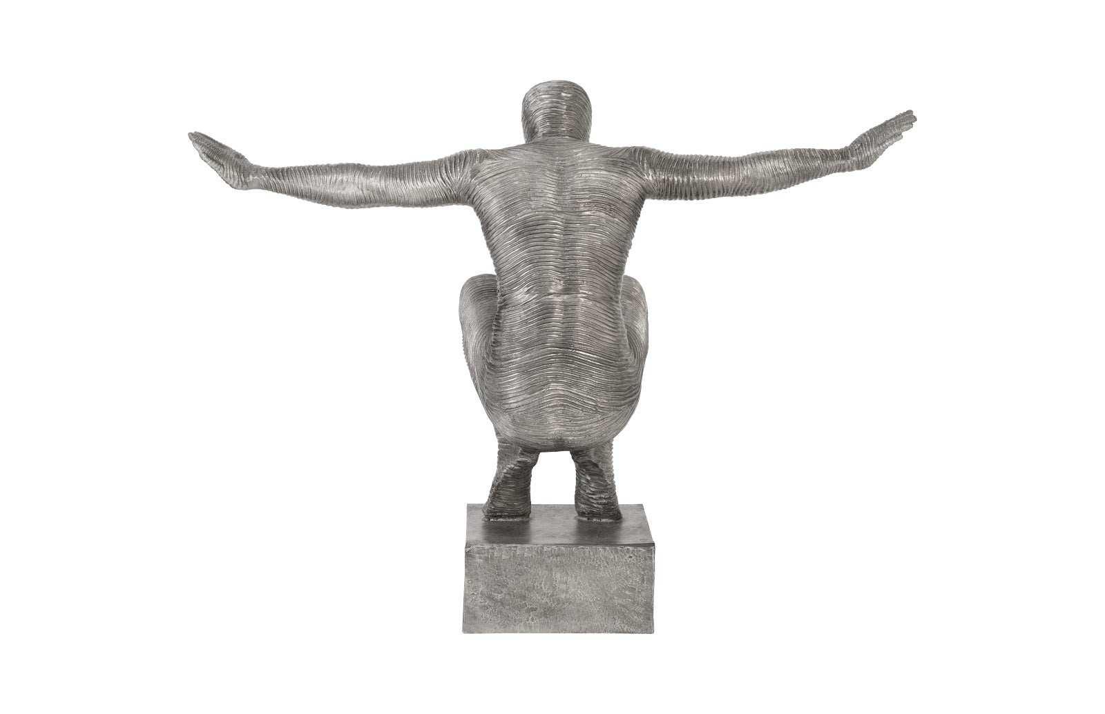 Outstretched Arms Sculpture, Aluminum, Large - Frankwebs