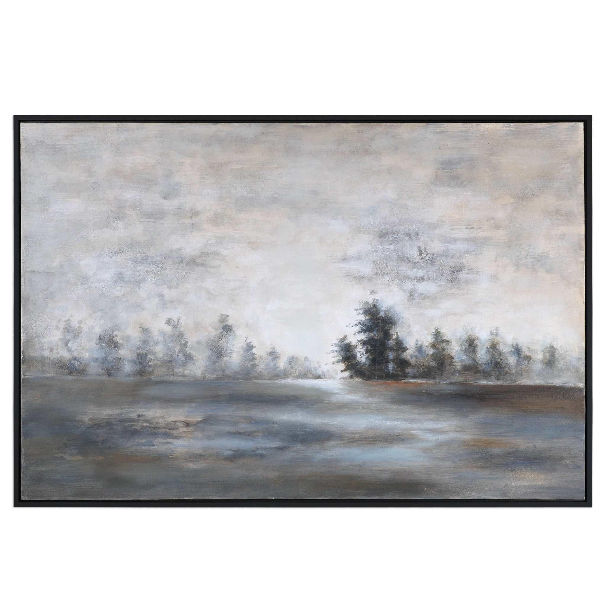 Evening Mist Landscape Art - Frankwebs