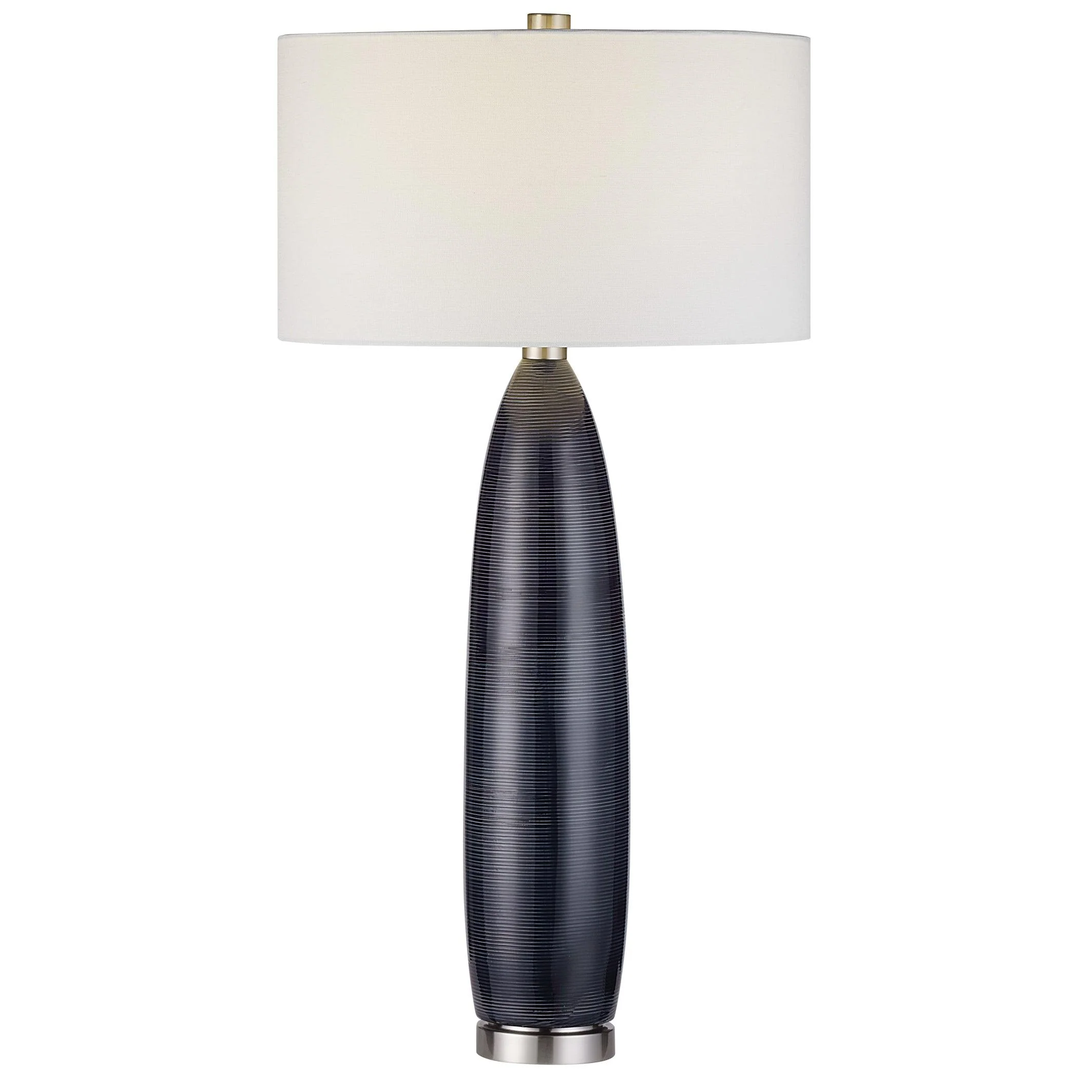 CULLEN BLUE GRAY TABLE LAMP - Frankwebs