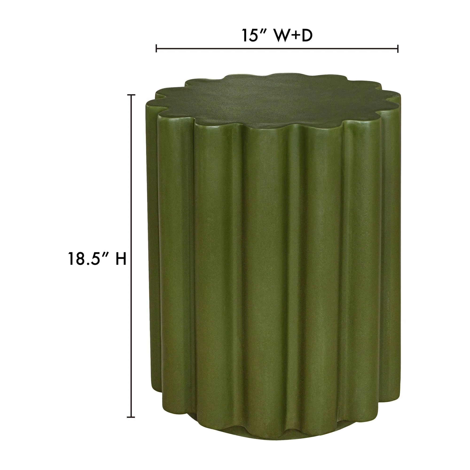Taffy Accent Table Green - Frankwebs