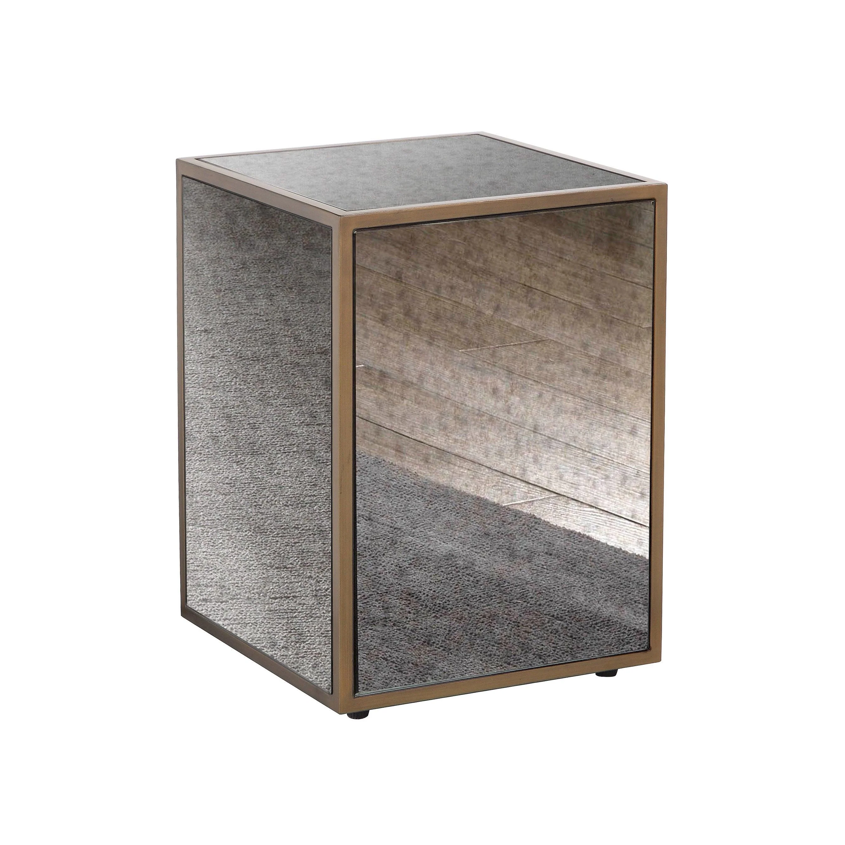 Lana Mirrored Side Table - Frankwebs