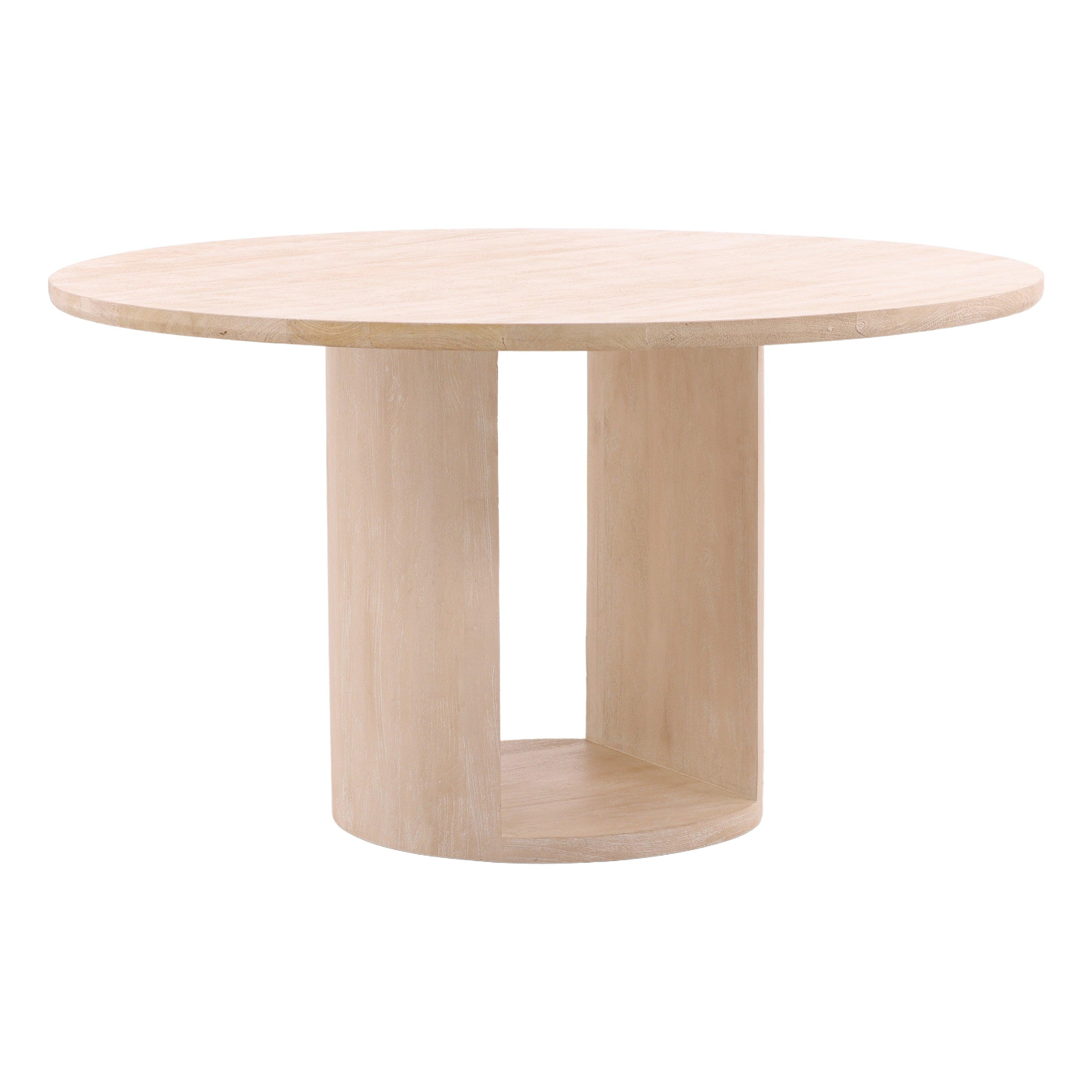 Ibarro Dining Table Light Natural - Frankwebs