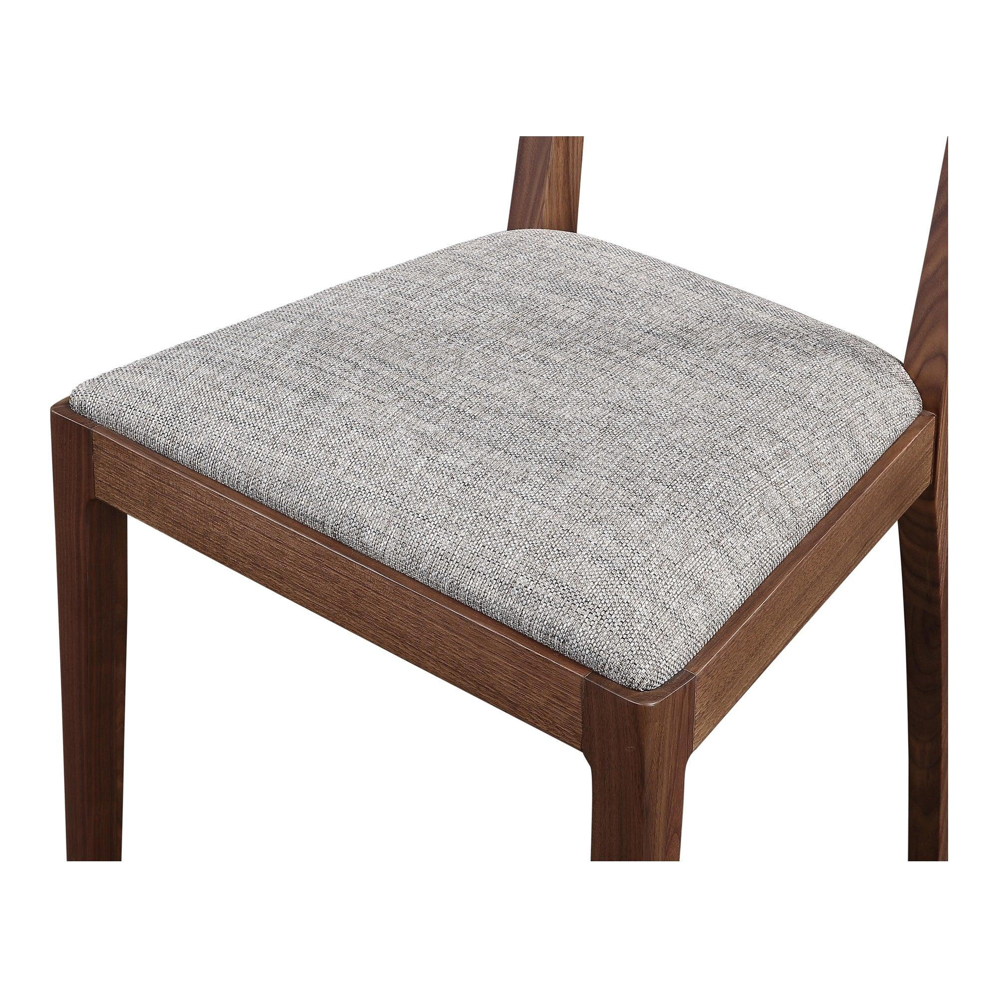 Leone Dining Chair Walnut - Set Of Two - Frankwebs