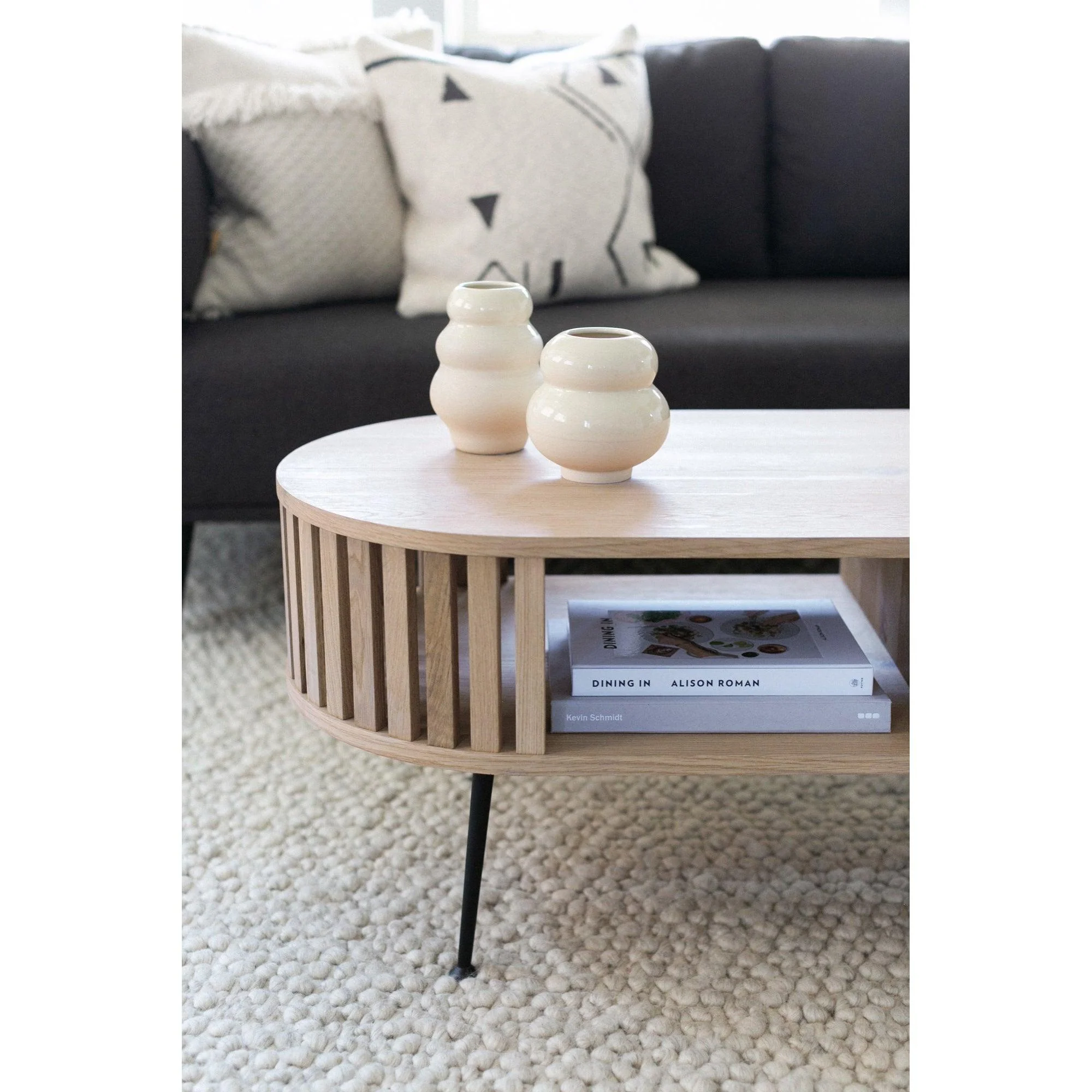 Henrich Coffee Table White Oil - Frankwebs