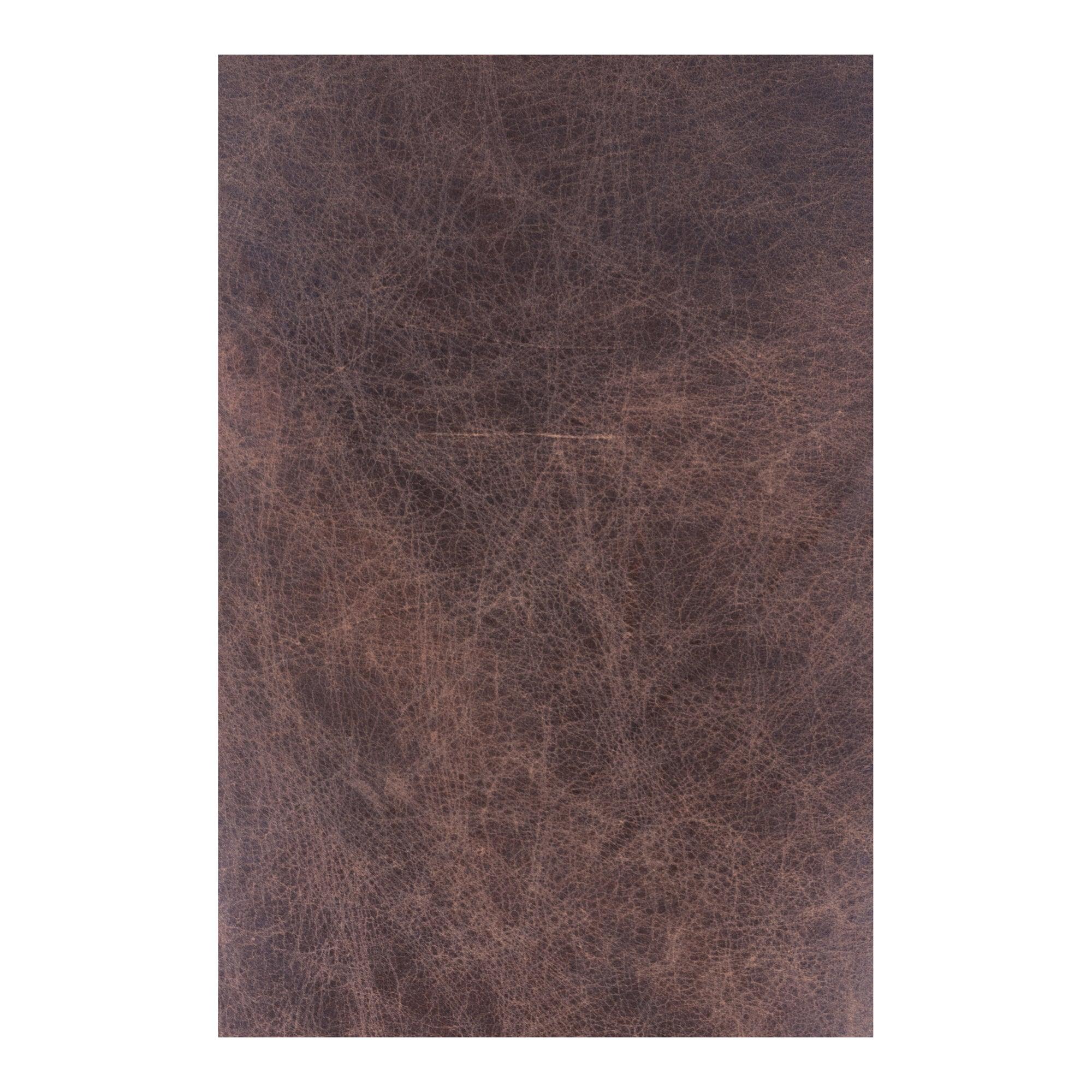 Carlisle Club Chair Grazed Brown Leather - Frankwebs