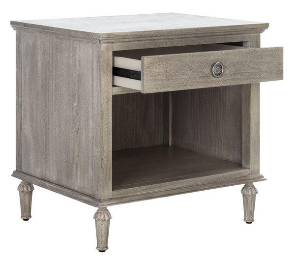 LISABET 1 DRAWER WOOD NIGHTSTAND - Frankwebs