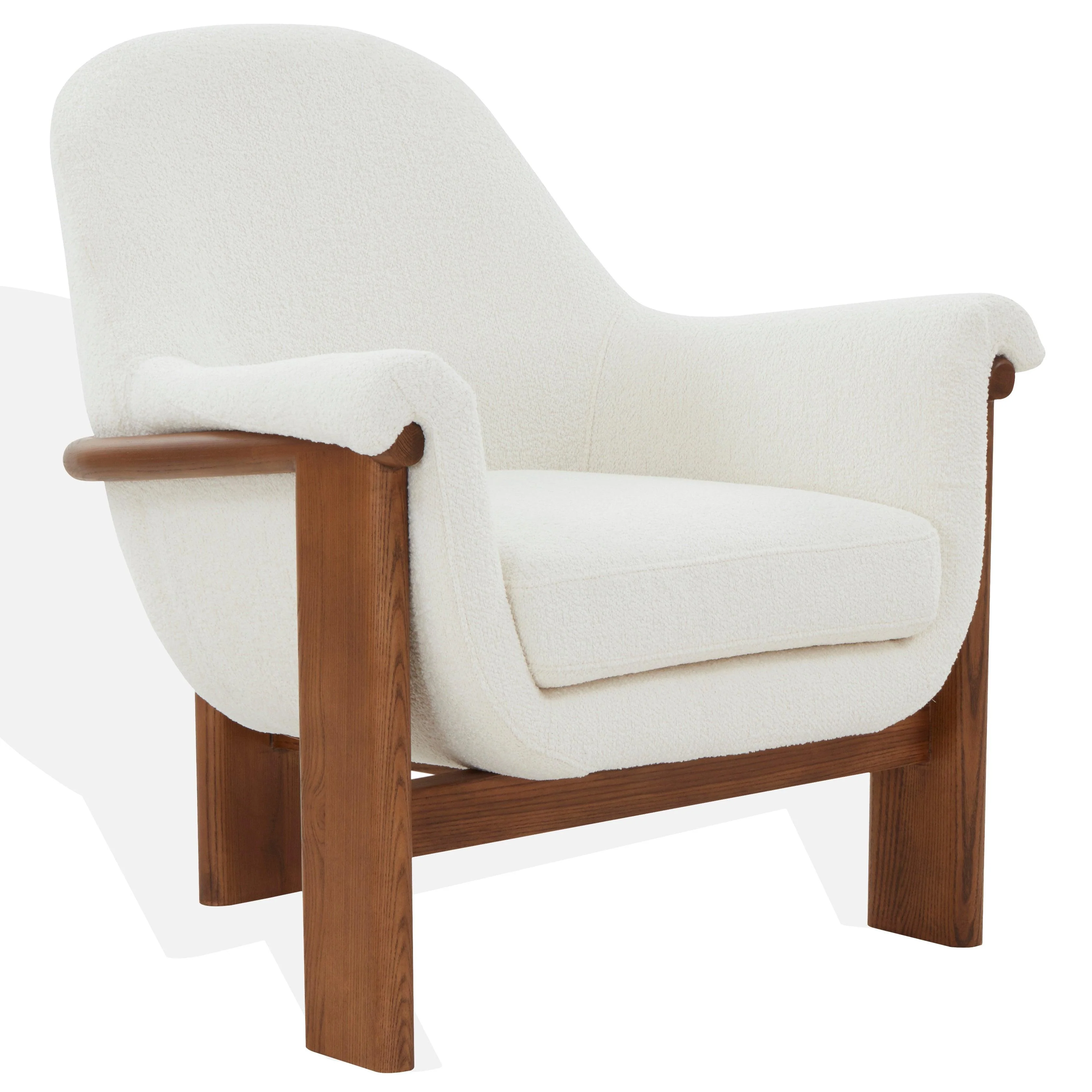 Sylvana Boucle Accent Chair - Frankwebs