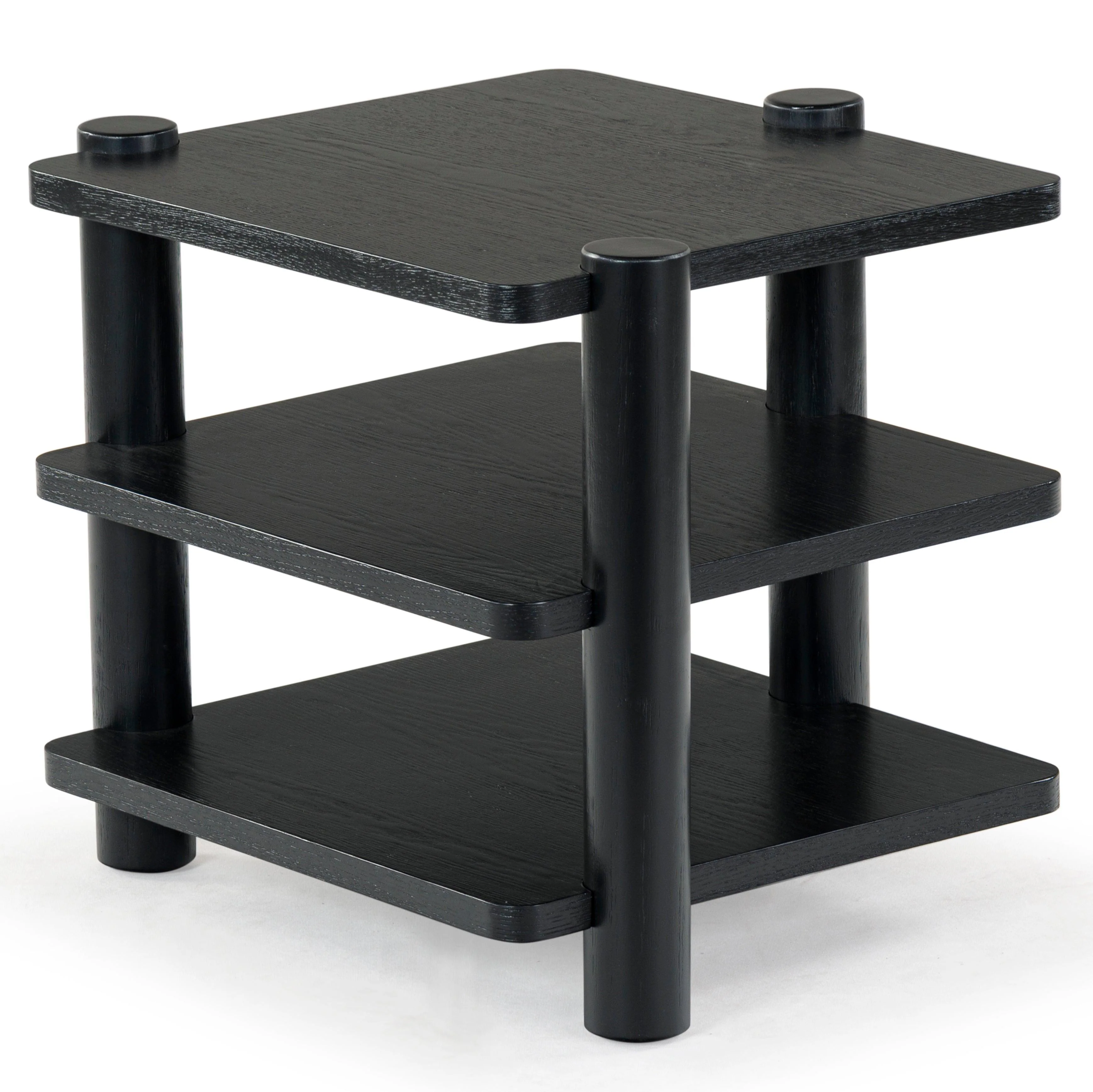 Edisyn 3 Shelf Wood Accent Table - Frankwebs