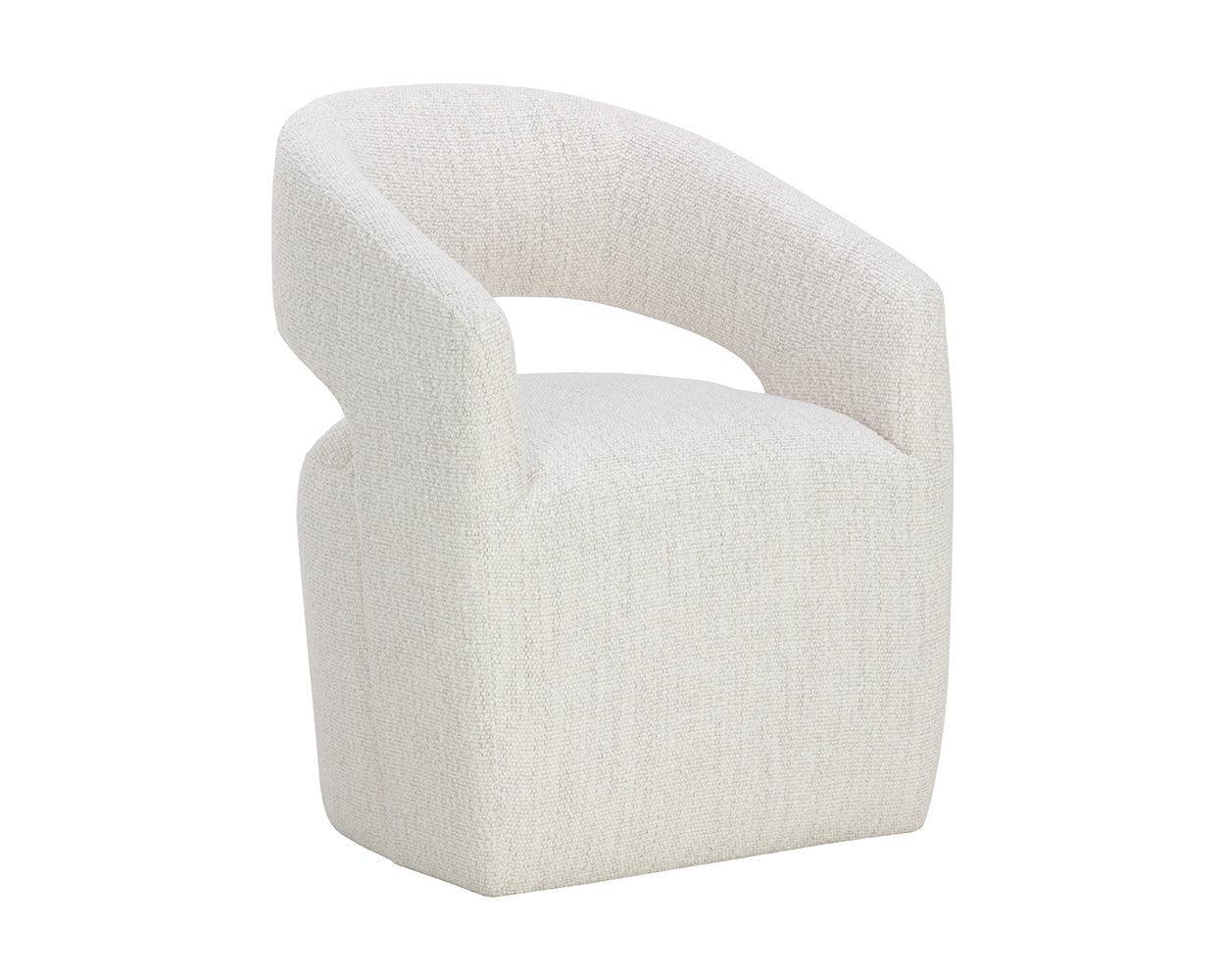 Lloret Wheeled Dining Armchair - Frankwebs