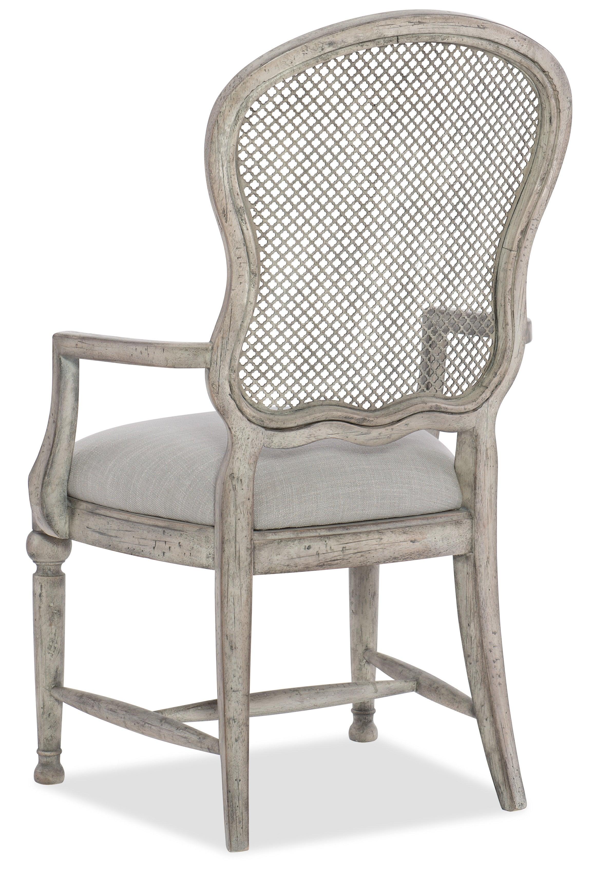 Boheme Gaston Metal Back Arm Chair - Set of 2 - Frankwebs