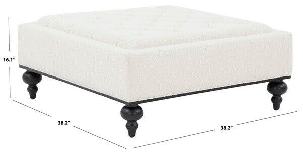 ROSEALINA TUFTED OTTOMAN - Frankwebs