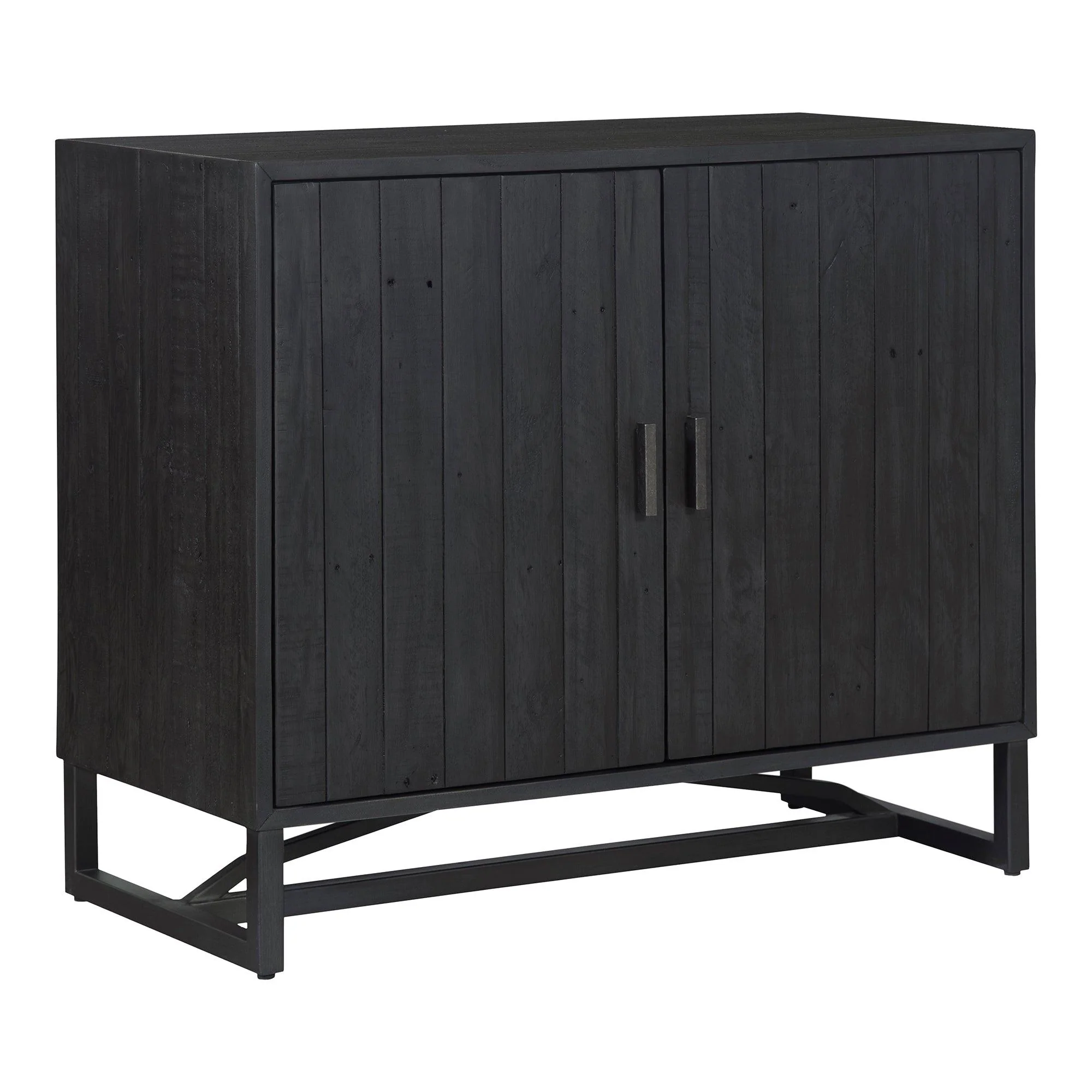 Sierra 2 Door Cabinet Black - Frankwebs