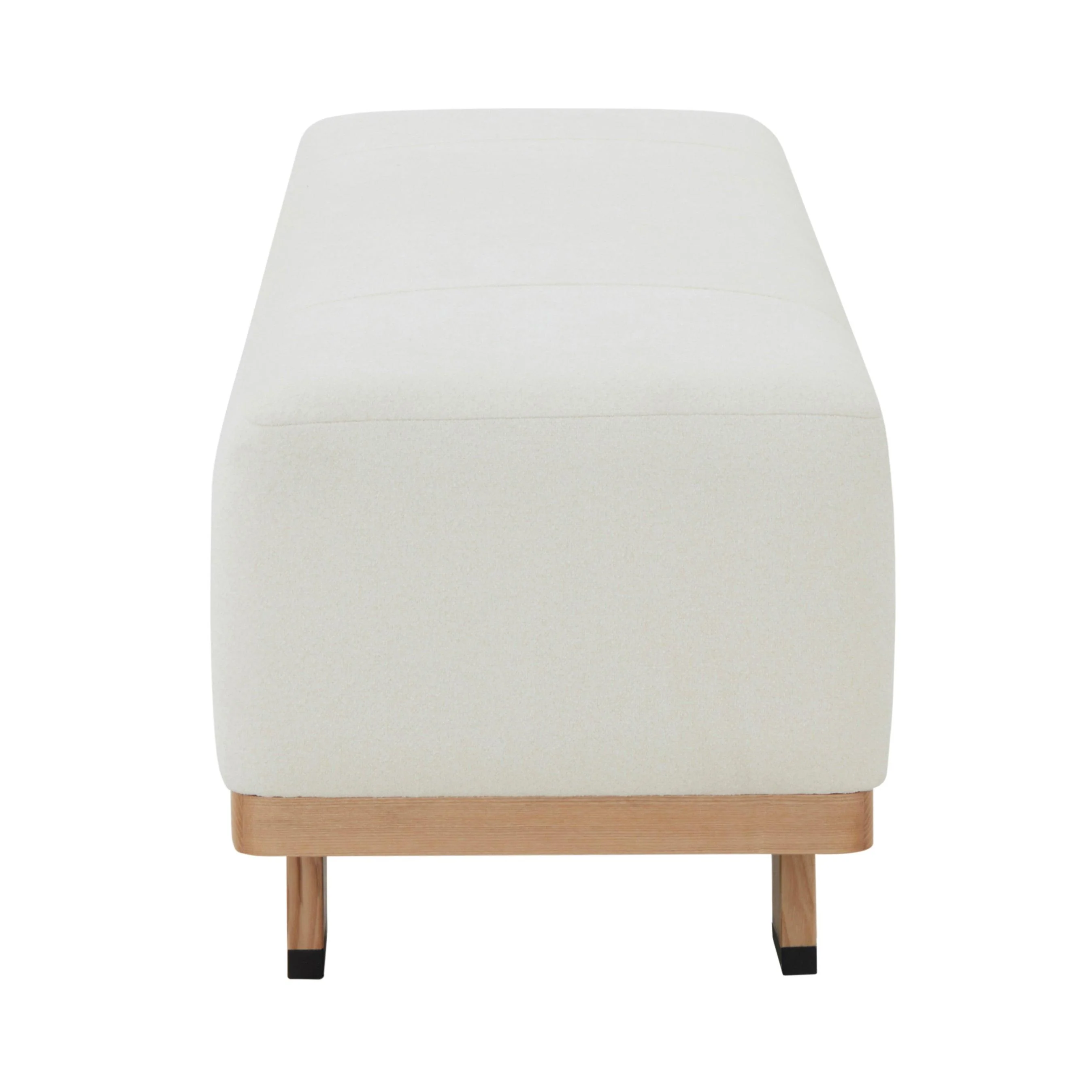 ABRIANNA WOOD BASE BENCH - Frankwebs