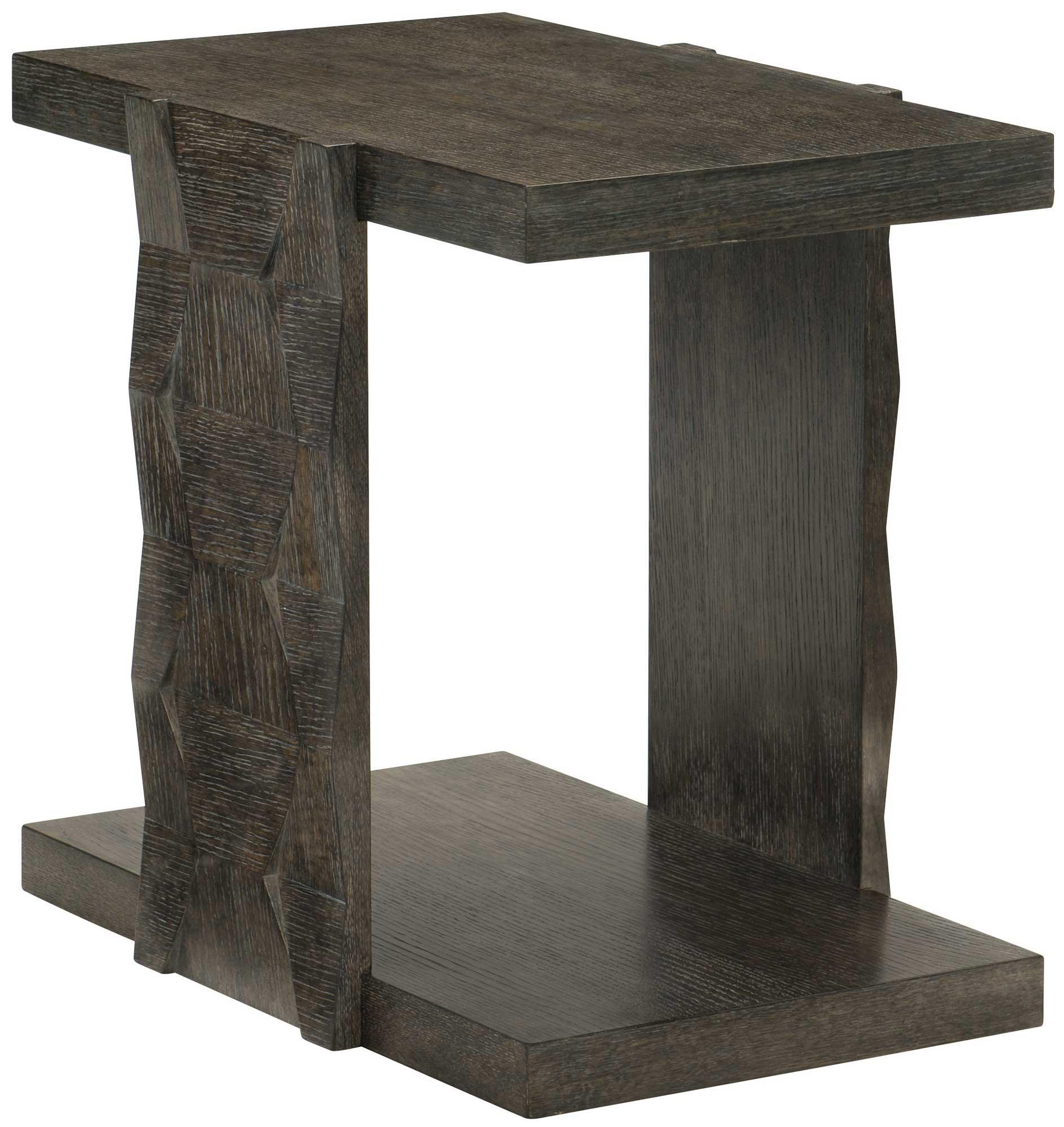 LINEA SIDE TABLE BROWN RECTANGLE - Frankwebs