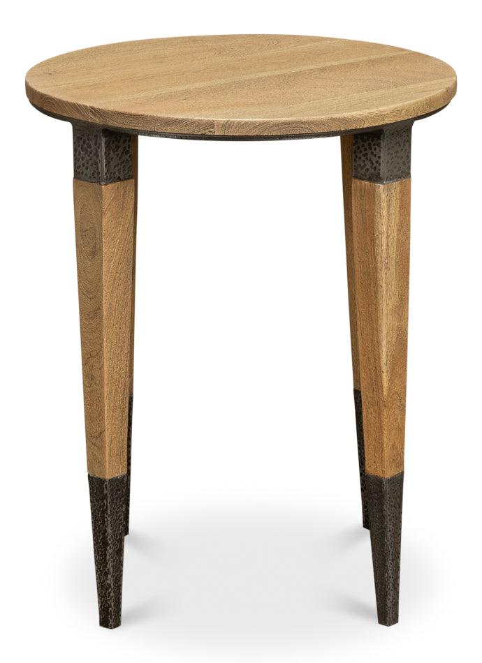 Saber Leg Chairside Table - Round - Frankwebs