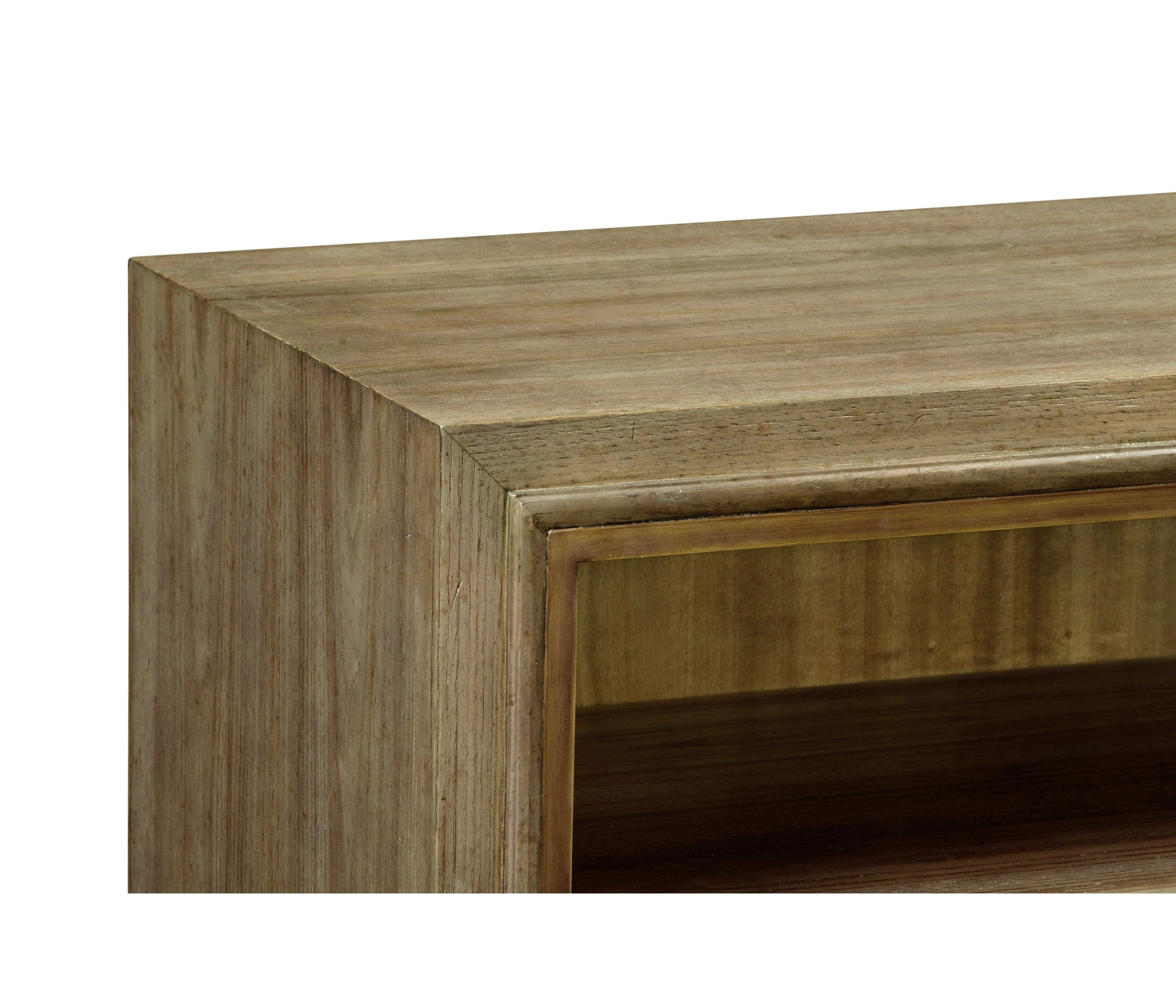 Traditional Accents Nightstand in Light Grey Chestnut - Frankwebs