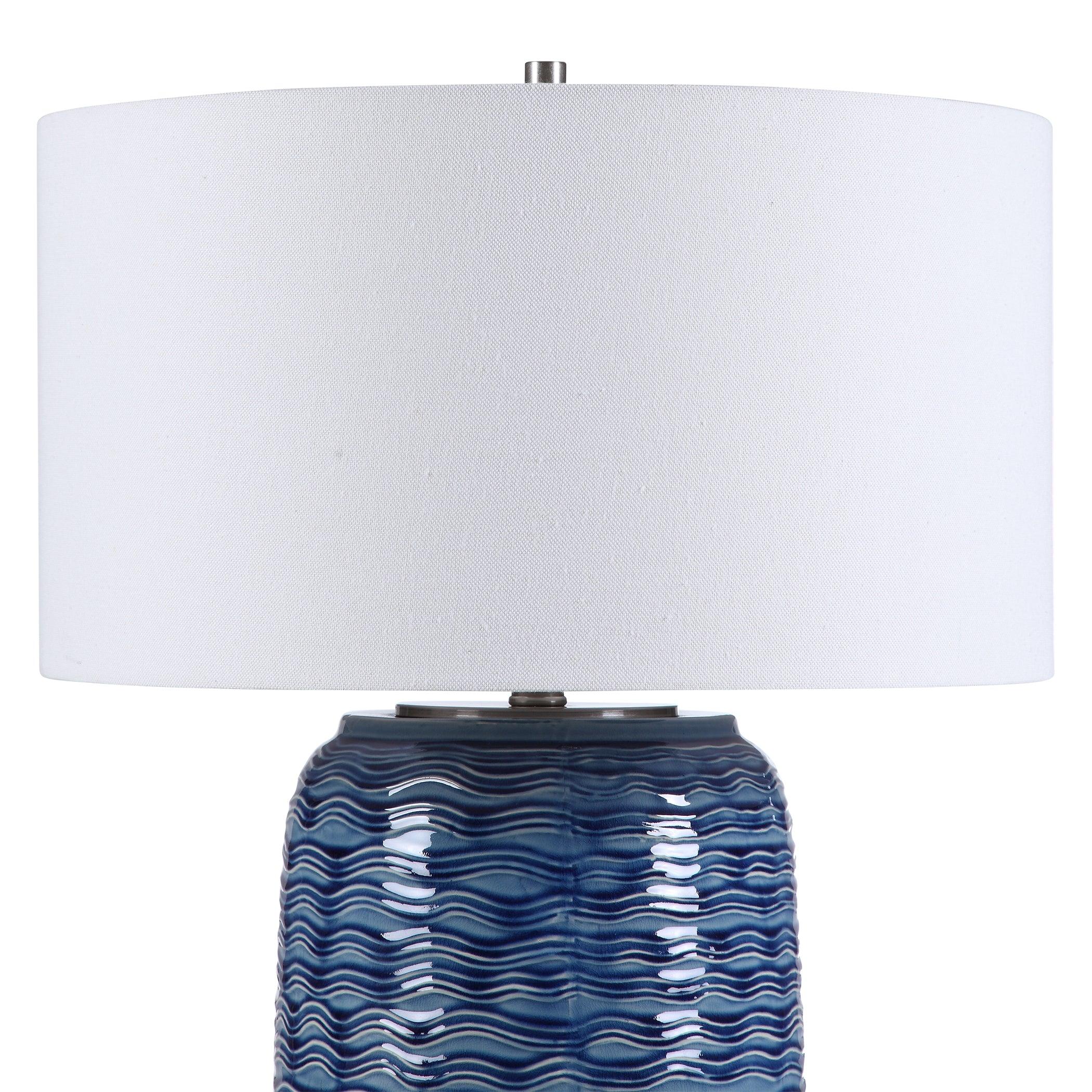 SEDNA BLUE TABLE LAMP - Frankwebs
