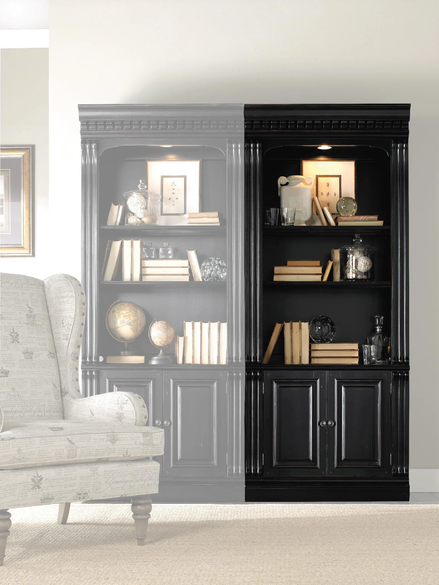 Telluride Bunching Bookcase (withdoors) - Frankwebs