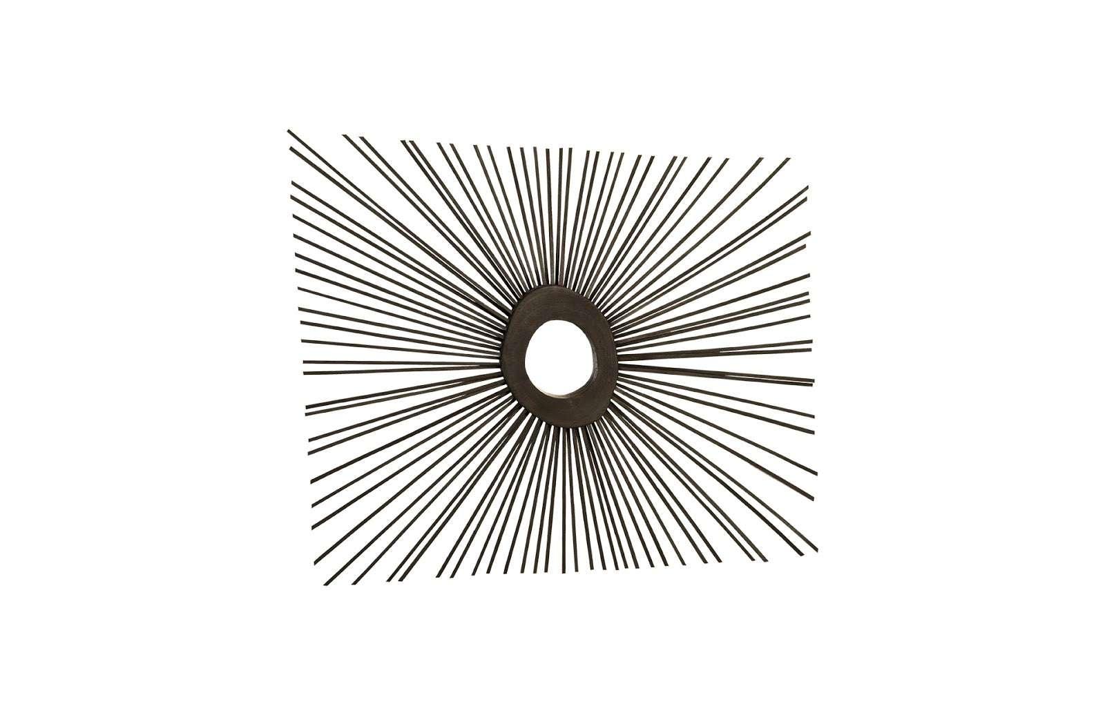 Spoke Mirror, Burnt, Square - Frankwebs