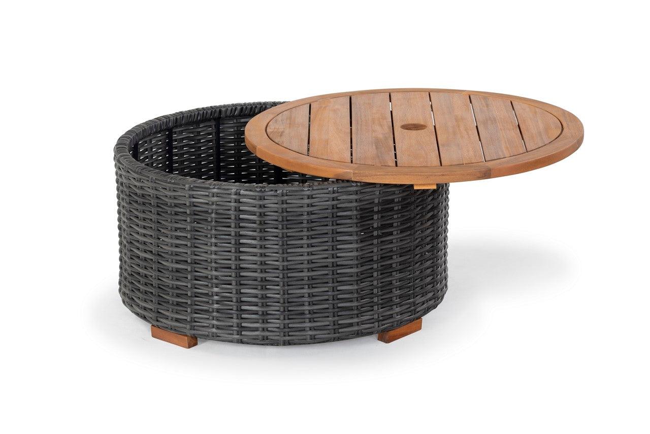ANGUILLA WICKER COFFEE TABLE - Frankwebs